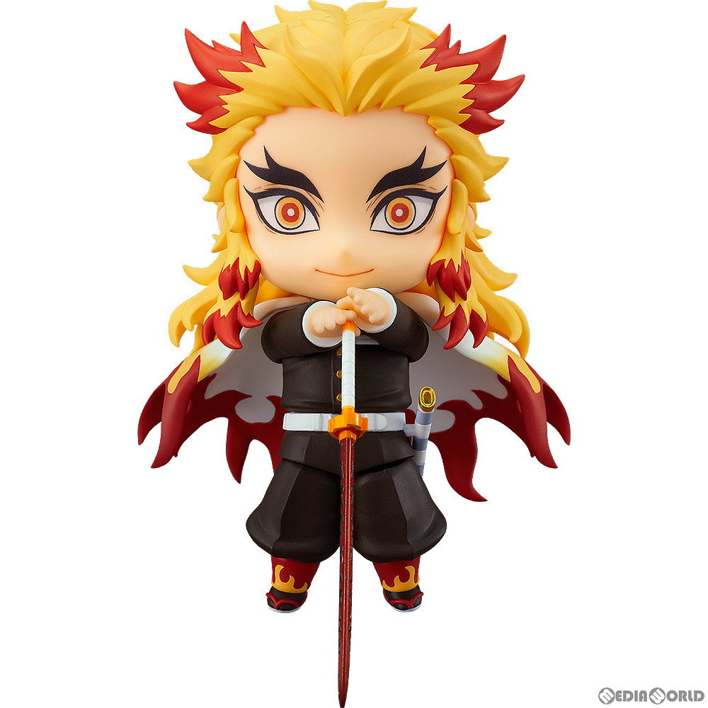 【中古即納】[FIG] (2次受注) ねんどろいど 1541 煉獄杏寿郎(れんごくきょうじゅろう) 鬼滅の刃 完成品 可動フィギュア グッドスマイルカンパニー(20210901)