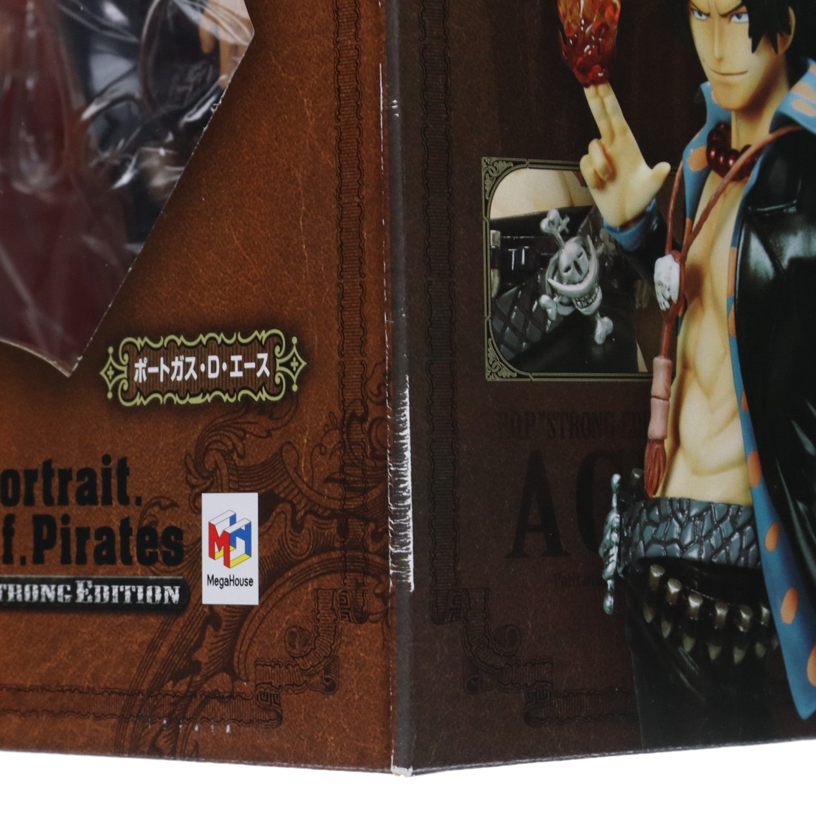 【中古即納】[FIG] Portrait.Of.Pirates P.O.P STRONG EDITION ポートガス・D・エース ONE PIECE(ワンピース) 1/8 完成品 フィギュア メガハウス(20110629)