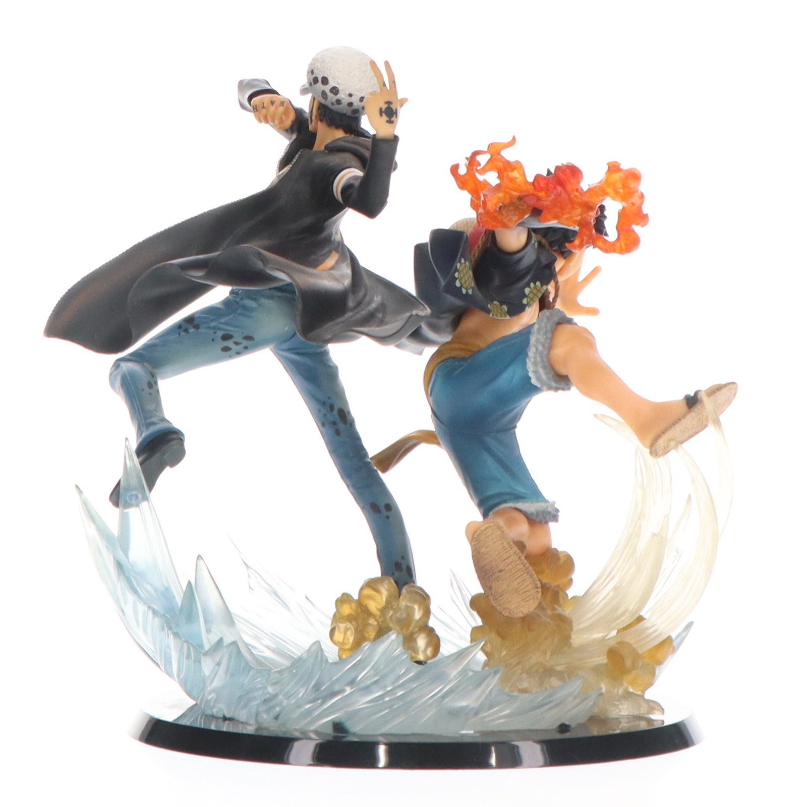 【中古即納】[FIG] フィギュアーツZERO モンキー・D・ルフィ＆トラファルガー・ロー -5th Anniversary Edition- ワンピース(20151212)