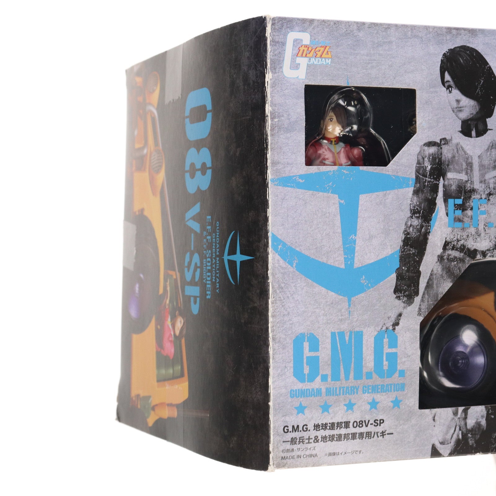 【中古即納】[FIG] G.M.G.(ガンダムミリタリージェネレーション) 地球連邦軍 08V-SP 一般兵士&地球連邦軍専用バギー 機動戦士ガンダム 完成品 可動フィギュア メガハウス(20230528)