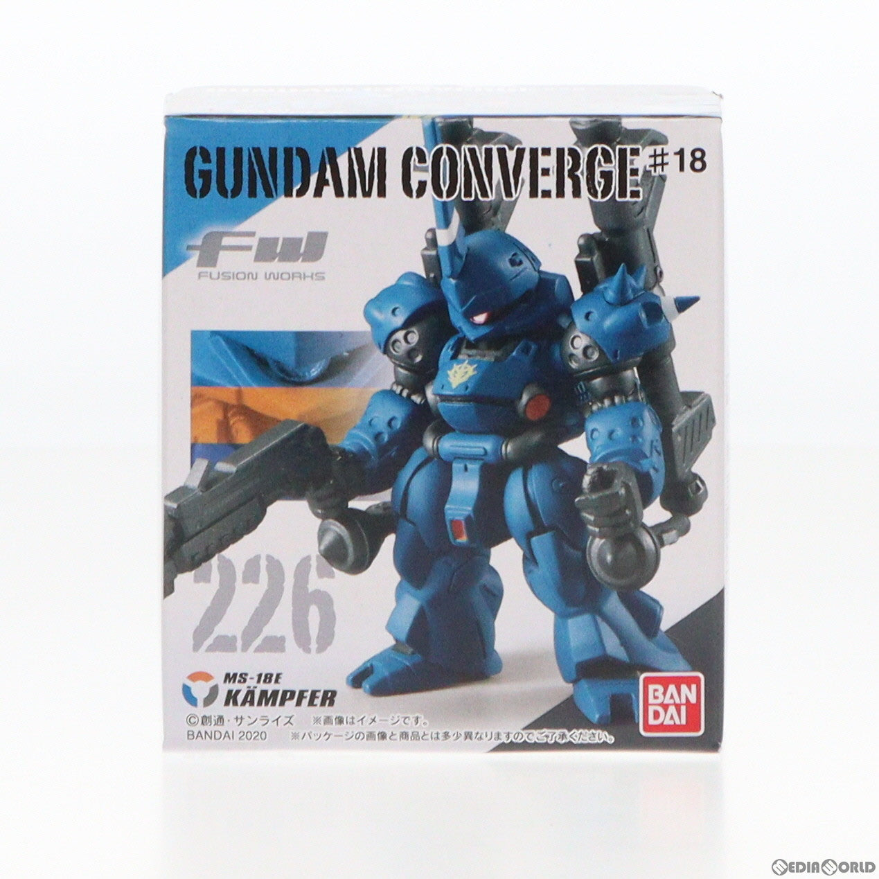 【中古即納】[FIG] (単品)(食玩) FW GUNDAM CONVERGE(ガンダムコンバージ) #18 ケンプファー 機動戦士ガンダム0080 ポケットの中の戦争 完成品 フィギュア バンダイ(20200309)