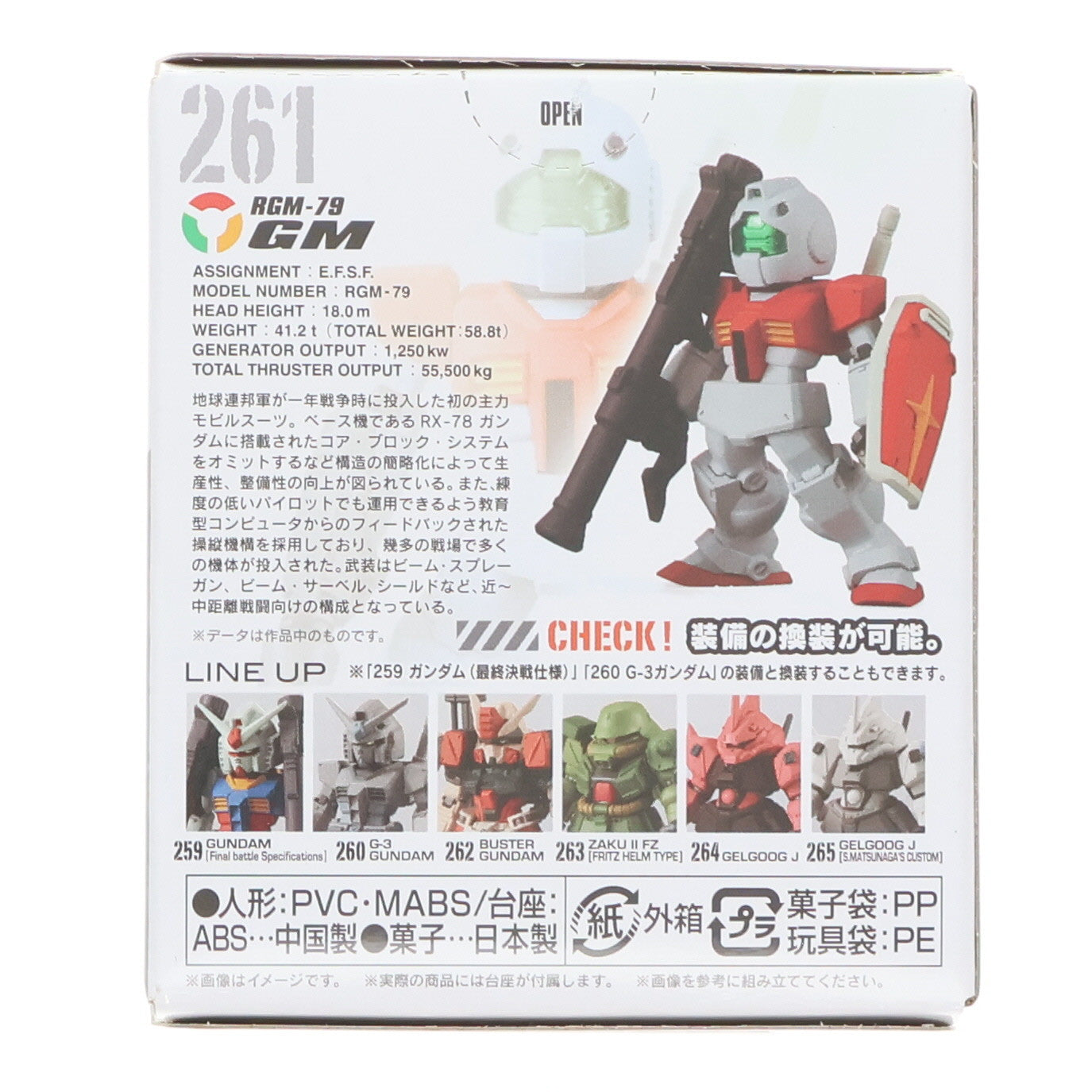 【中古即納】[FIG] (単品)(食玩) FW GUNDAM CONVERGE(ガンダムコンバージ) ♯22 ジム 機動戦士ガンダム フィギュア バンダイ(20211115)