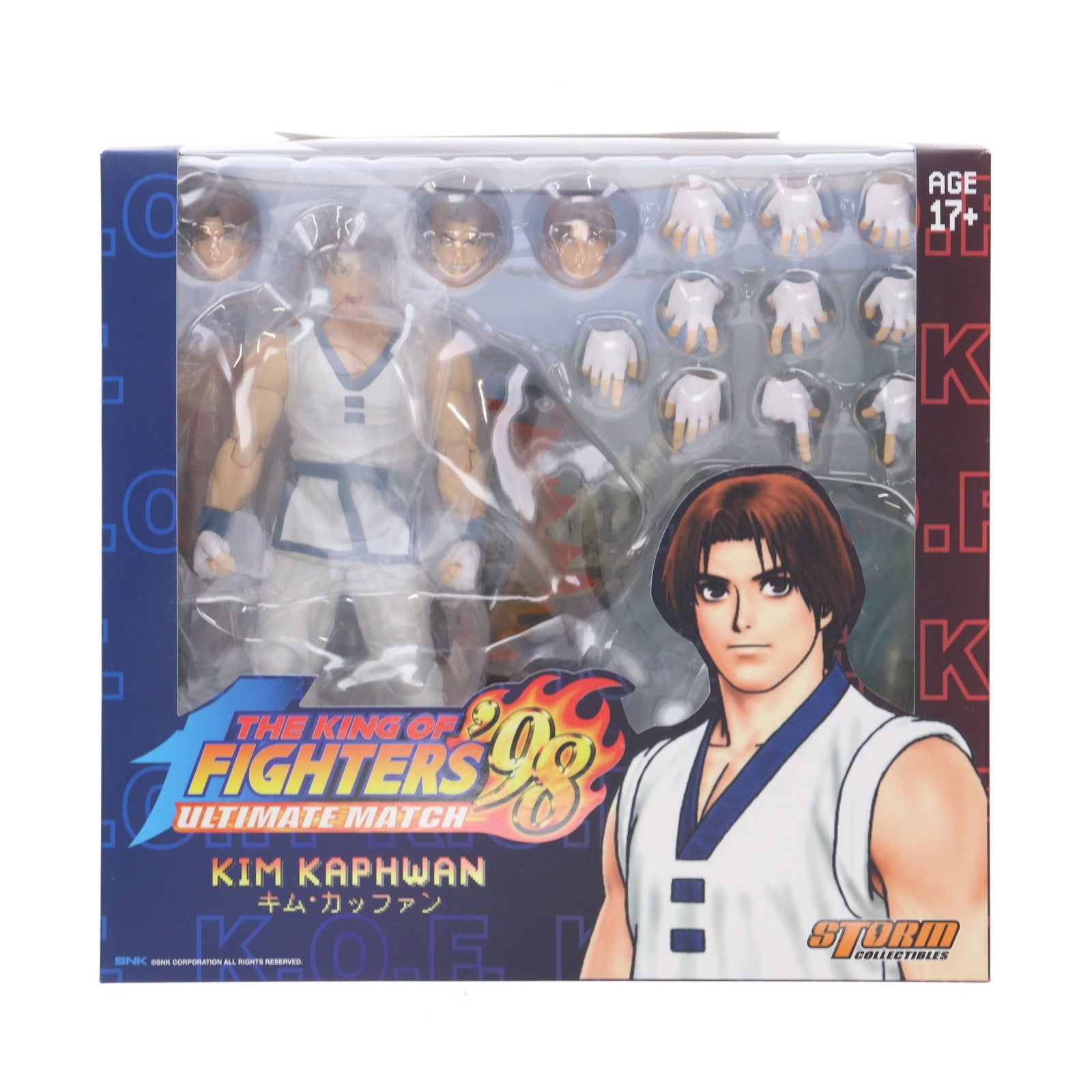 【中古即納】[FIG] キム・カッファン THE KING OF FIGHTERS '98 ULTIMATE MATCH(ザ・キング・オブ・ファイターズ98 アルティメットマッチ) 完成品 アクションフィギュア ストームコレクティブルズ(20250529)