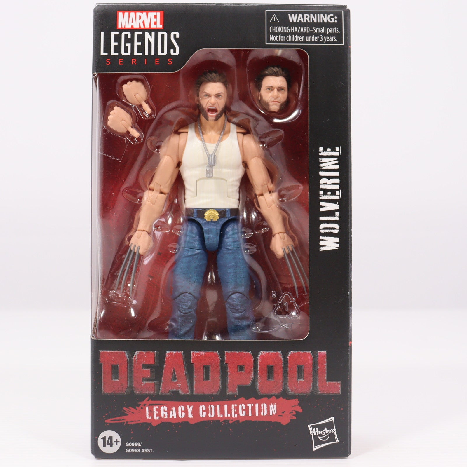【中古即納】[FIG] マーベルレジェンド ウルヴァリン レガシーコレクション デッドプール 完成品 6インチ アクションフィギュア ハズブロ(20240517)