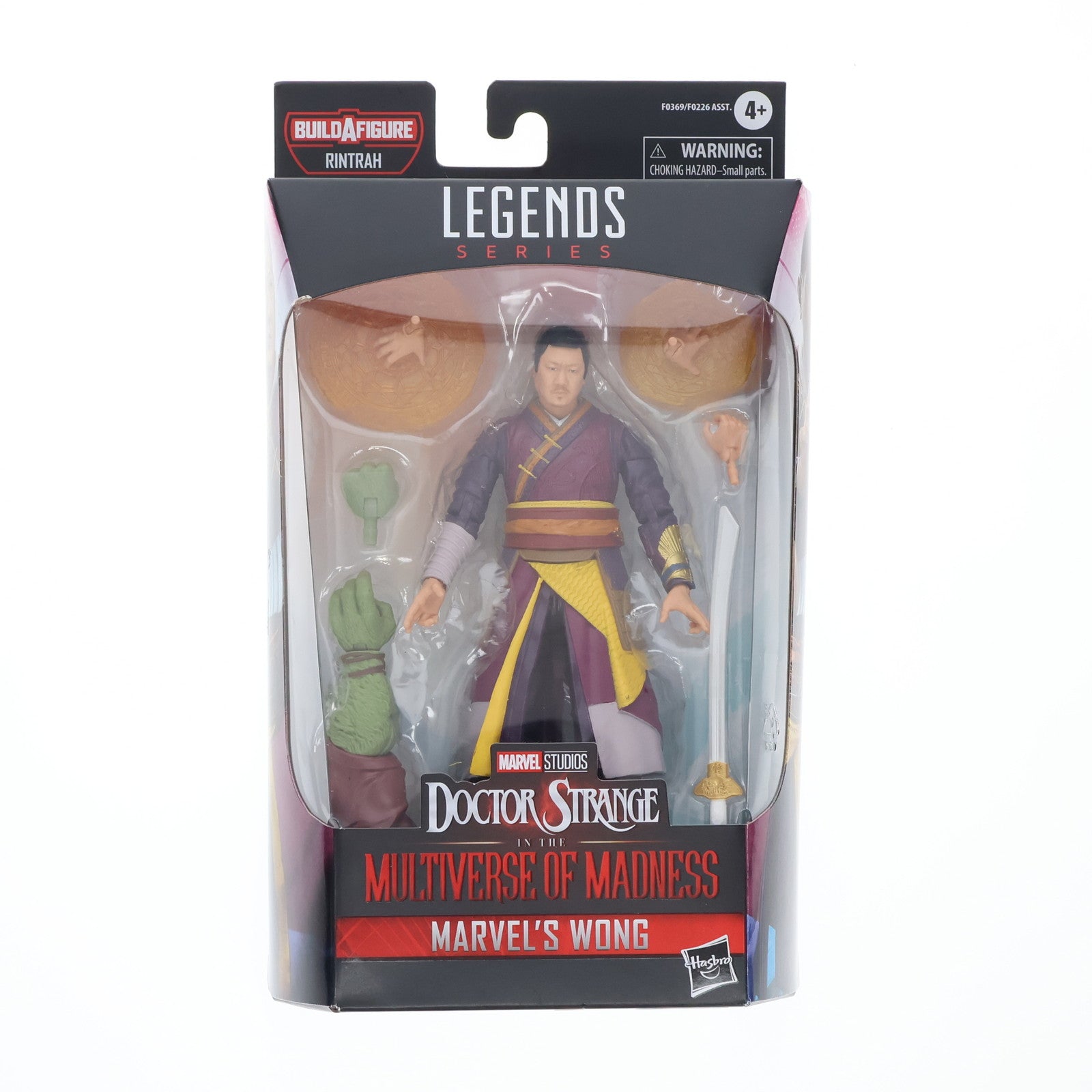 【中古即納】[FIG] マーベルレジェンド ウォン ドクター・ストレンジ/マルチバース・オブ・マッドネス 完成品 6インチ アクションフィギュア ハズブロ(20220731)