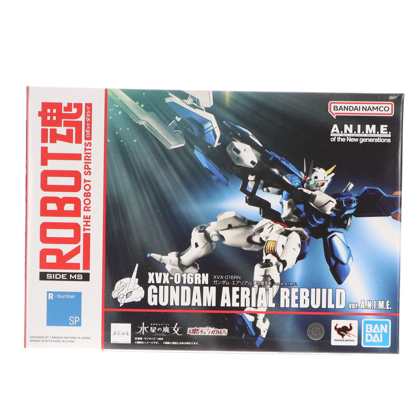 【中古即納】[FIG] 初期不良対応済 魂ウェブ商店限定 ROBOT魂(SIDE MS) XVX-016RN ガンダム・エアリアル(改修型) ver. A.N.I.M.E. 機動戦士ガンダム 水星の魔女 完成品 可動フィギュア バンダイスピリッツ(20231031)