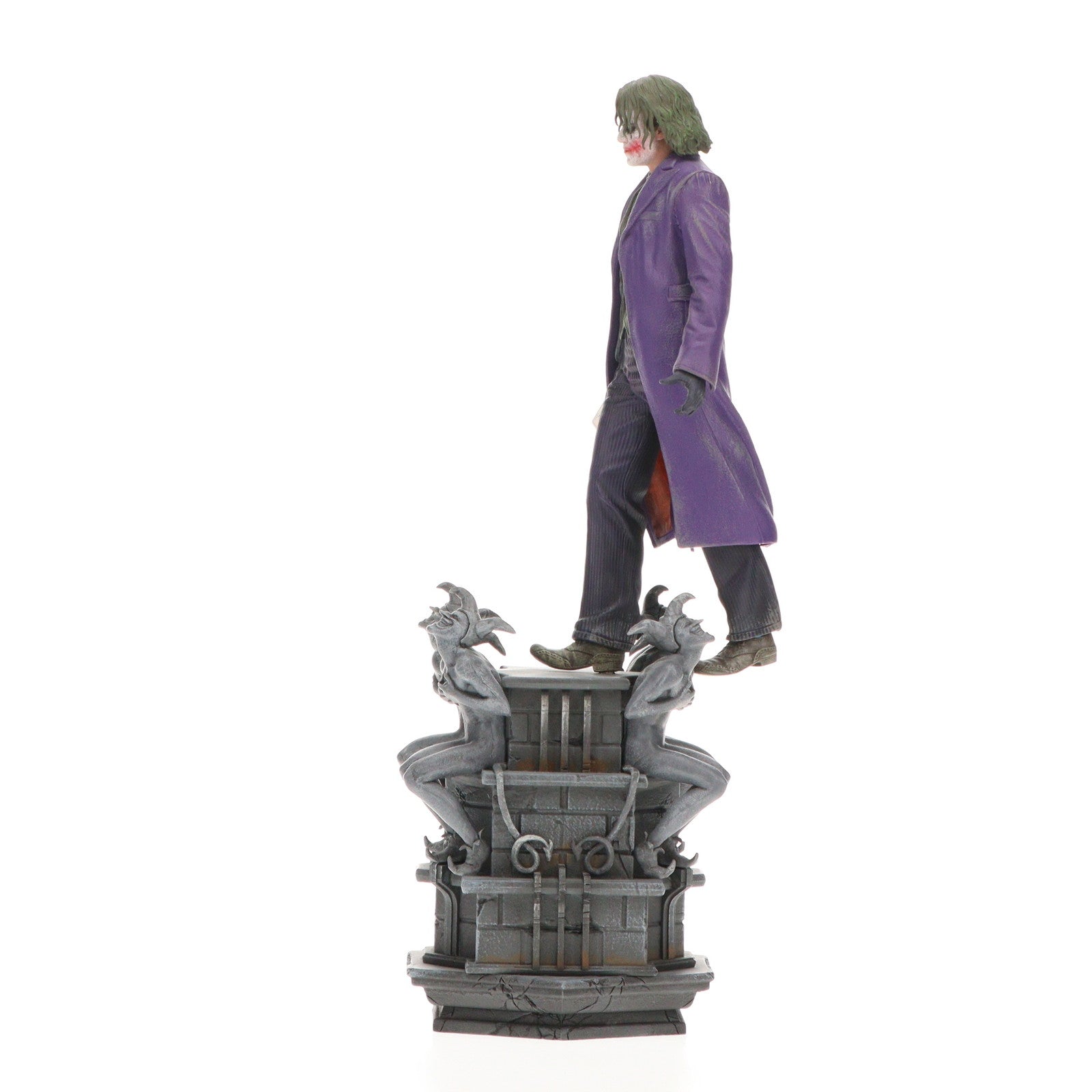 【中古即納】[FIG] デラックス・アートスケール 1/10 スタチュー ジョーカー ダークナイト 完成品 フィギュア アイアンスタジオ/ホットトイズ(20211231)