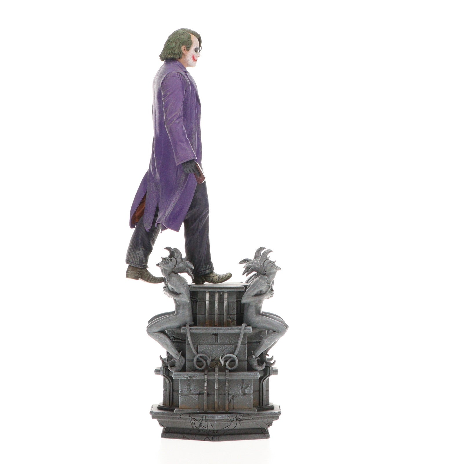 【中古即納】[FIG] デラックス・アートスケール 1/10 スタチュー ジョーカー ダークナイト 完成品 フィギュア アイアンスタジオ/ホットトイズ(20211231)