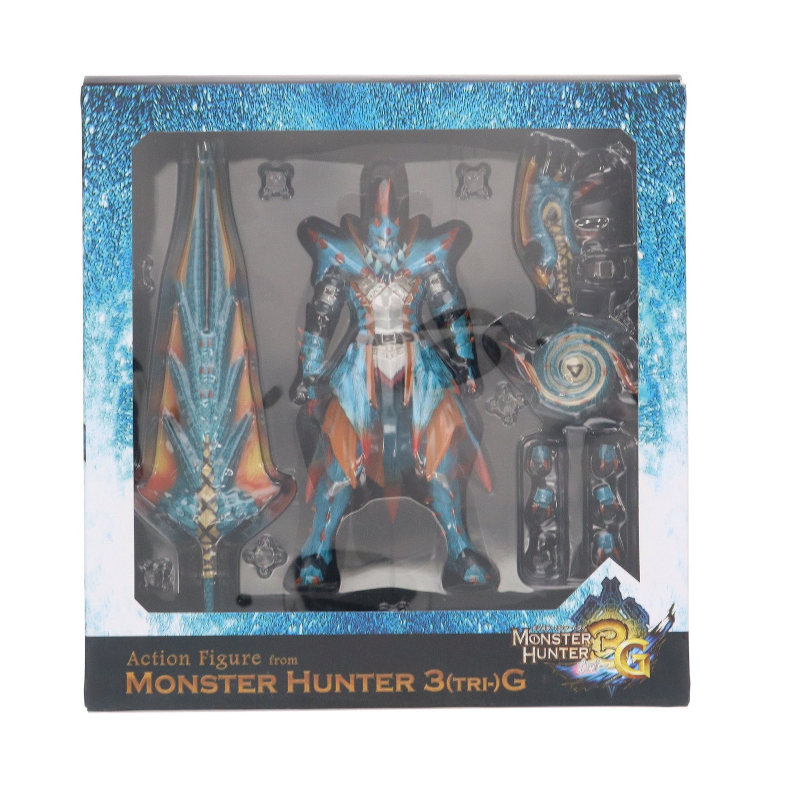 【中古即納】[FIG] イーカプコン限定 ラギアシリーズ装備ハンター(剣士) モンスターハンター3G 完成品 フル可動アクションフィギュア カプコン(20111210)