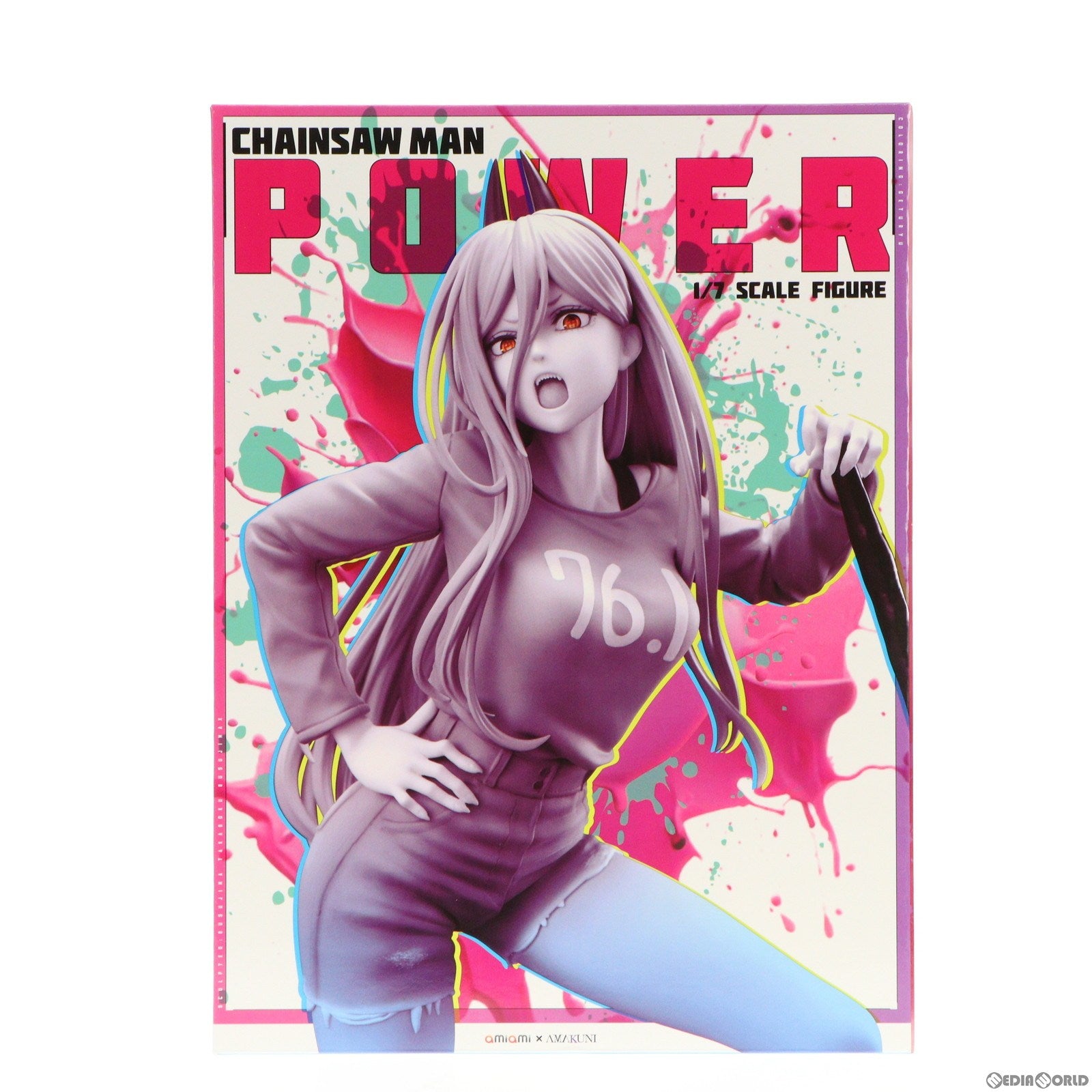 【中古即納】[FIG] あみあみ限定 パワー チェンソーマン 1/7 完成品 フィギュア AMAKUNI(アマクニ)/あみあみ(20240430)