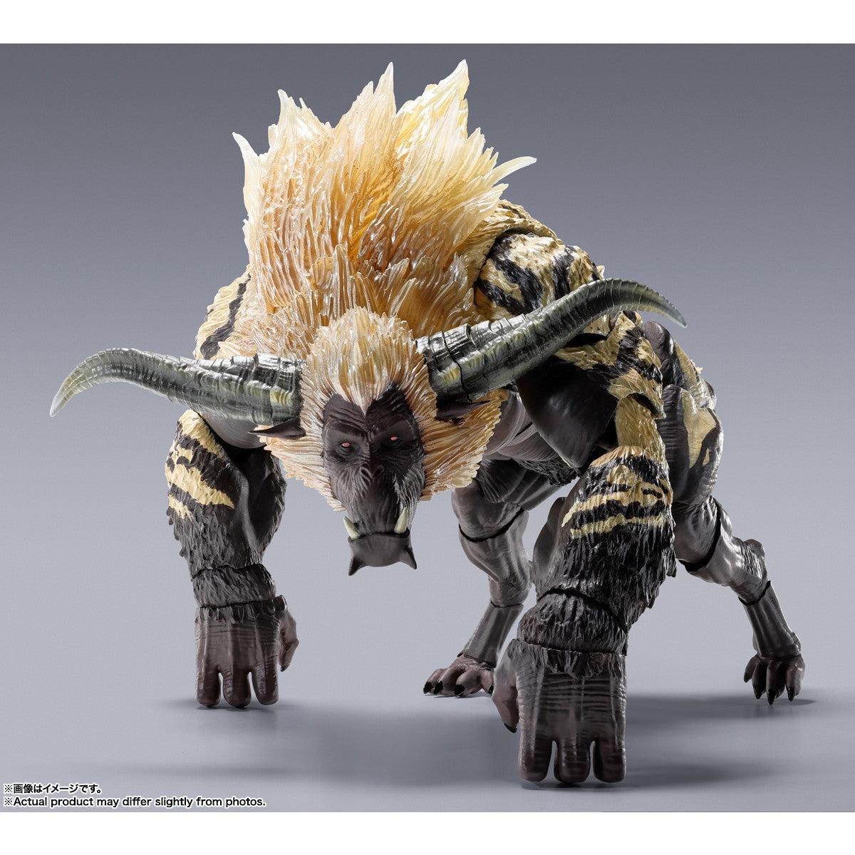 【中古即納】[FIG] S.H.MonsterArts(モンスターアーツ) 激昂したラージャン モンスターハンターシリーズ 完成品 可動フィギュア バンダイスピリッツ(20250125)