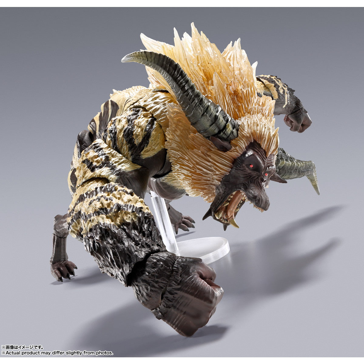 【中古即納】[FIG] S.H.MonsterArts(モンスターアーツ) 激昂したラージャン モンスターハンターシリーズ 完成品 可動フィギュア バンダイスピリッツ(20250125)