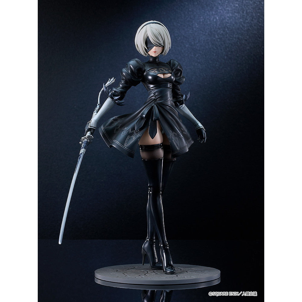 【中古即納】[FIG] 2B(ヨルハ二号B型) NieR:Automata(ニーア オートマタ) Ver1.1a 1/7 完成品 フィギュア グッドスマイルカンパニー(20250629)