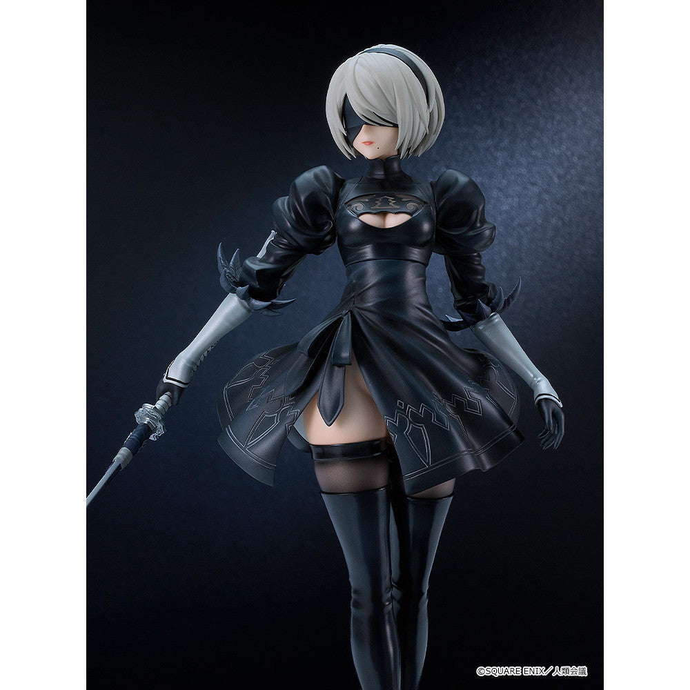 【中古即納】[FIG] 2B(ヨルハ二号B型) NieR:Automata(ニーア オートマタ) Ver1.1a 1/7 完成品 フィギュア グッドスマイルカンパニー(20250629)