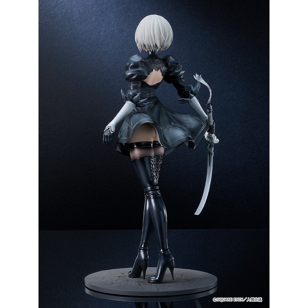 【中古即納】[FIG] 2B(ヨルハ二号B型) NieR:Automata(ニーア オートマタ) Ver1.1a 1/7 完成品 フィギュア グッドスマイルカンパニー(20250629)