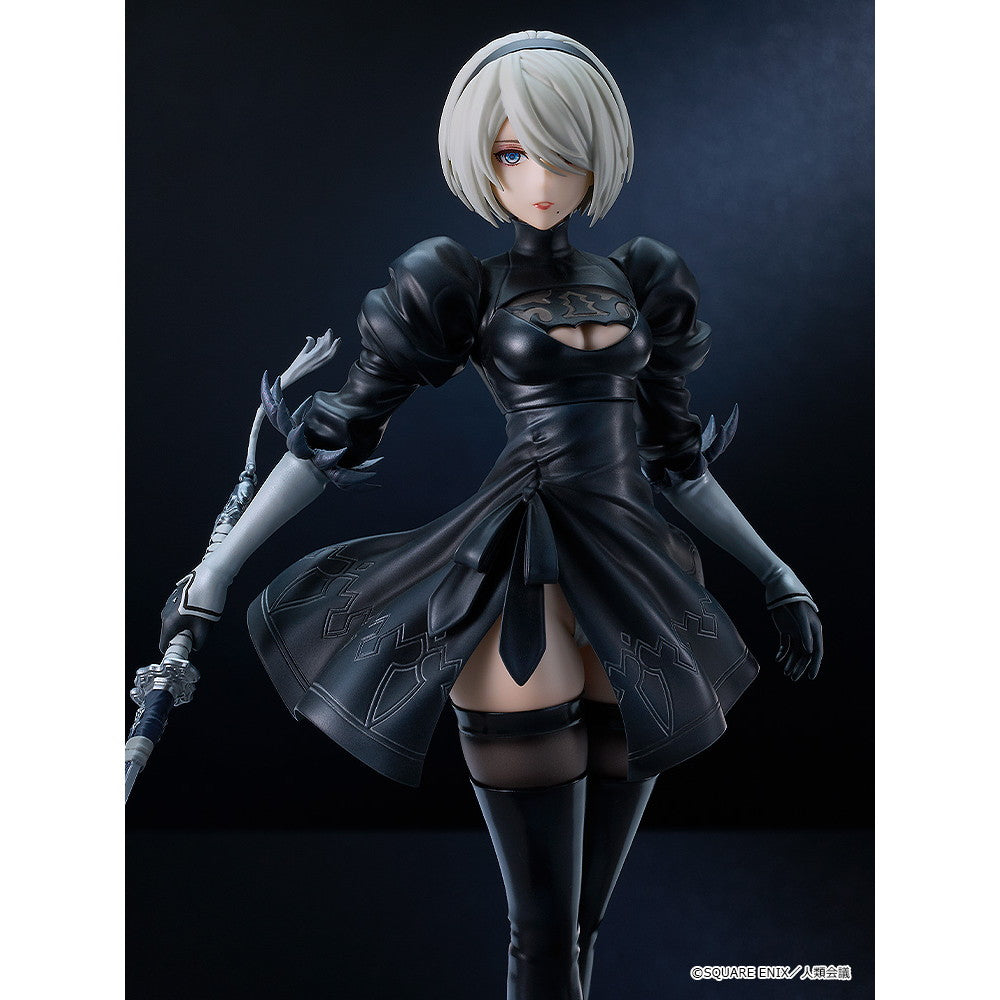 【中古即納】[FIG] 2B(ヨルハ二号B型) NieR:Automata(ニーア オートマタ) Ver1.1a 1/7 完成品 フィギュア グッドスマイルカンパニー(20250629)