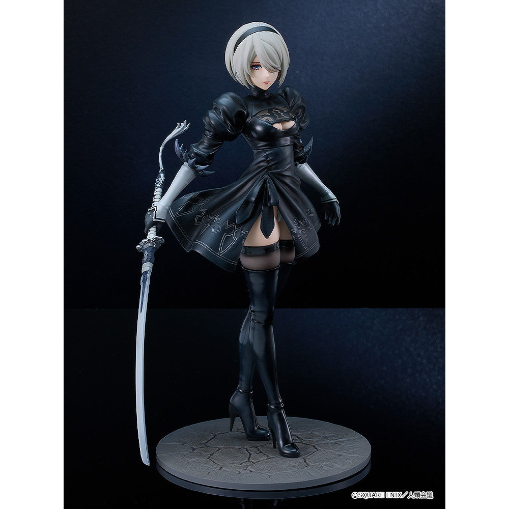 【中古即納】[FIG] 2B(ヨルハ二号B型) NieR:Automata(ニーア オートマタ) Ver1.1a 1/7 完成品 フィギュア グッドスマイルカンパニー(20250629)