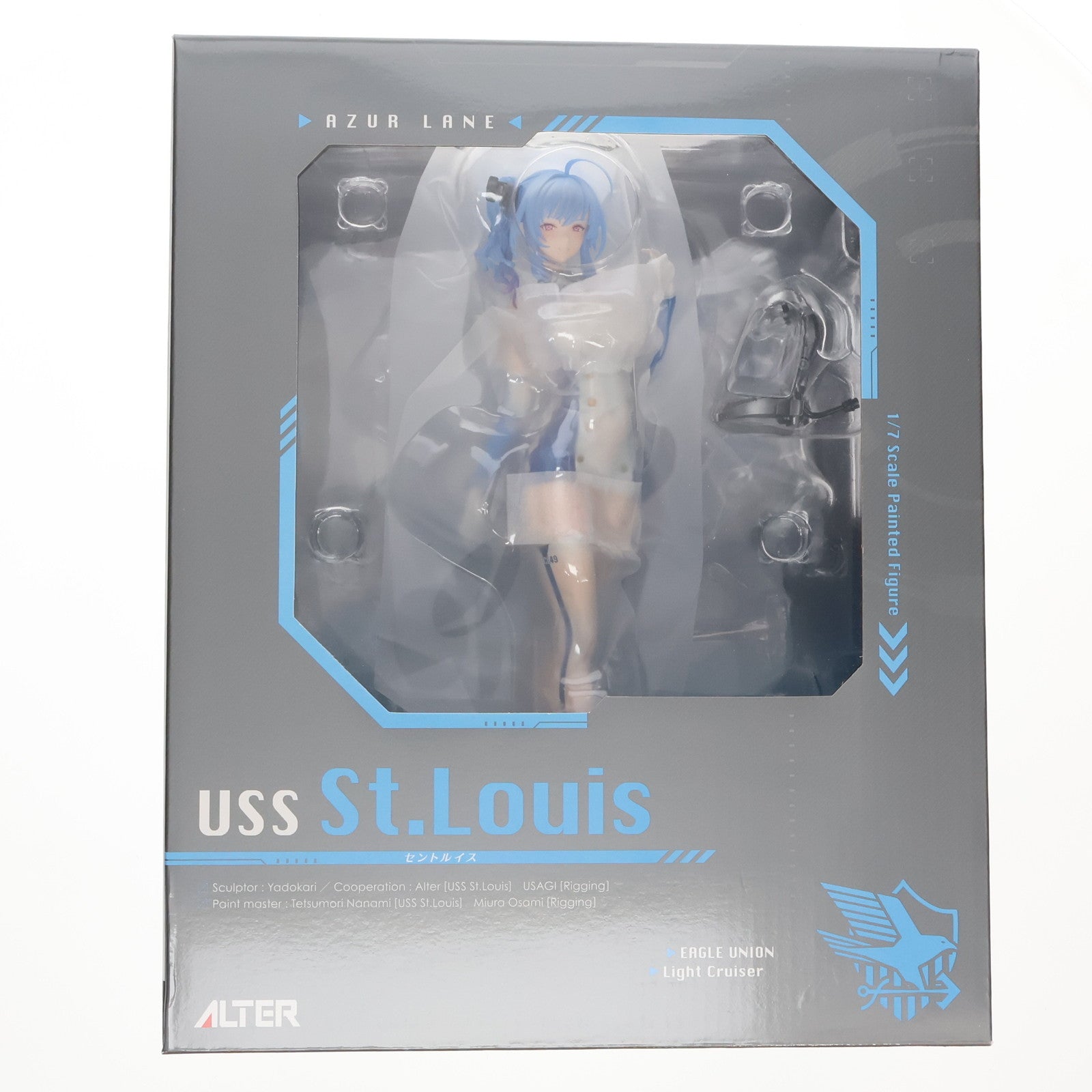 【中古即納】[FIG] 初期不良対応済み セントルイス アズールレーン 1/7 完成品 フィギュア アルター(20220306)