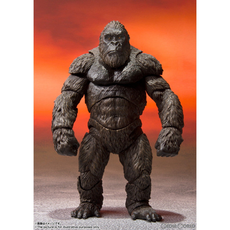 【中古即納】[FIG] S.H.MonsterArts(モンスターアーツ) KONG from Movie GODZILLA VS. KONG(ゴジラvsコング)(2021) 完成品 可動フィギュア バンダイスピリッツ(20210514)