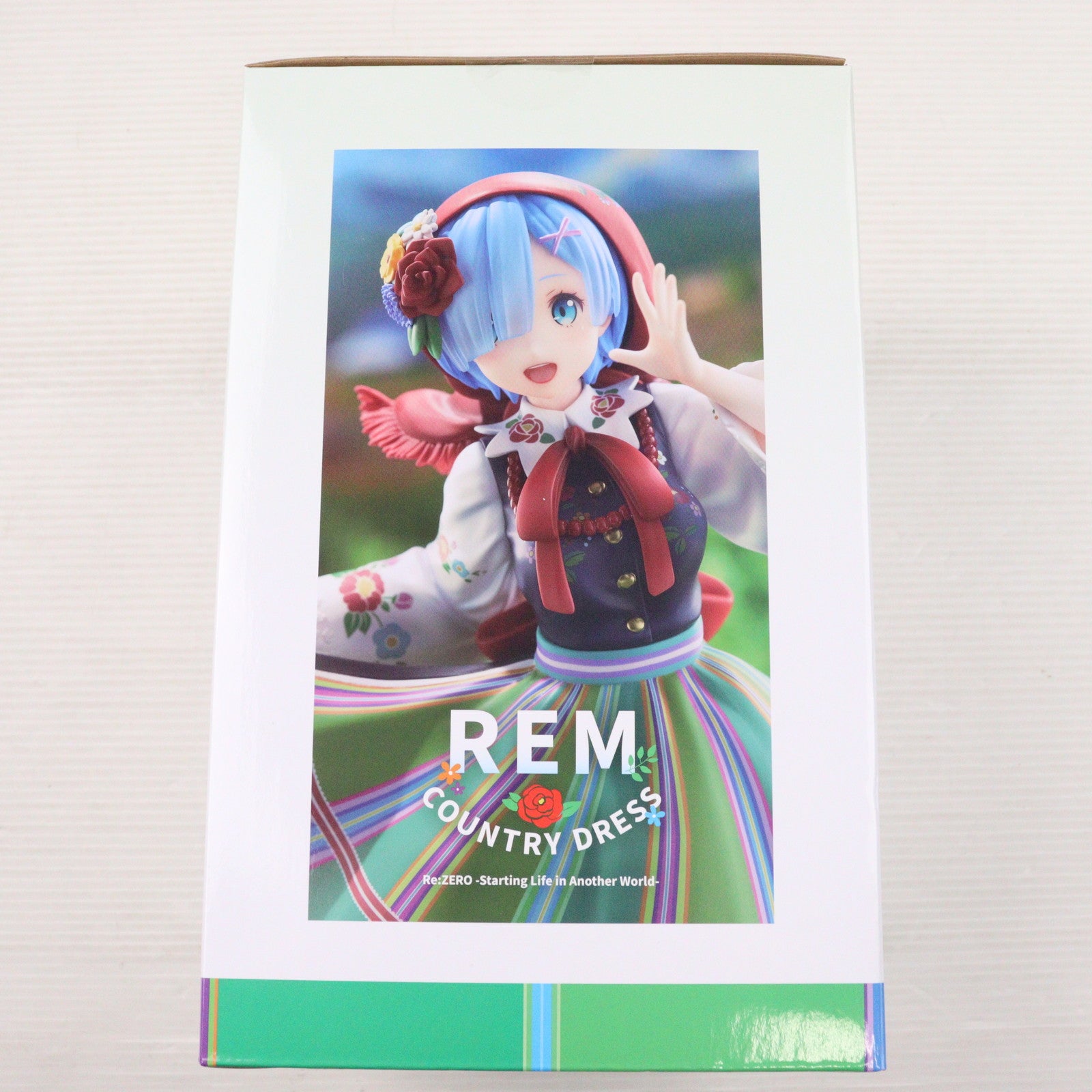 【中古即納】[FIG] FURYU HOBBY MALL限定 レム カントリードレスver. Re:ゼロから始める異世界生活 1/7 完成品 フィギュア(AMU-FNX936) フリュー(20231130)