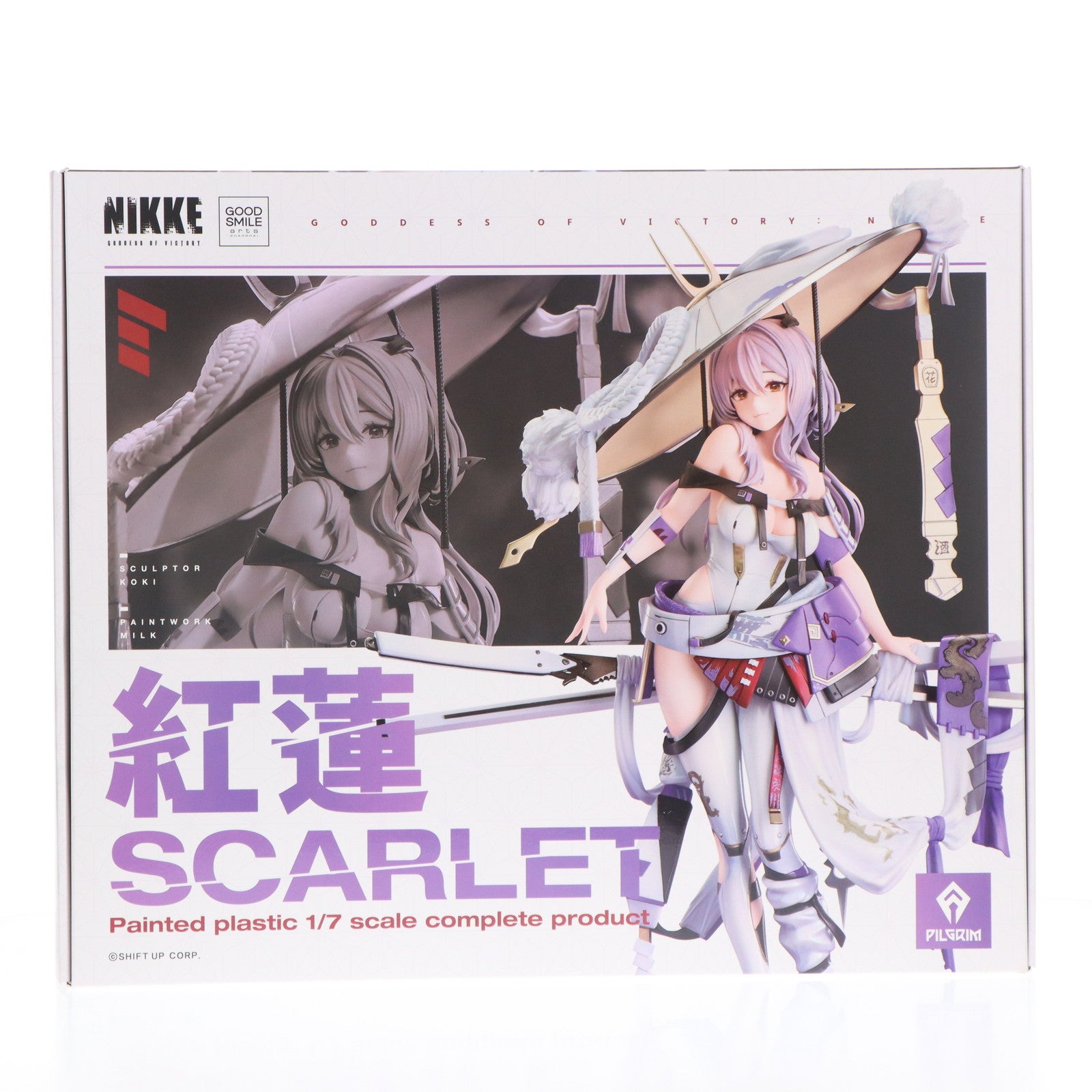【中古即納】[FIG] 紅蓮(ぐれん) 勝利の女神:NIKKE(ニケ) 1/7 完成品 フィギュア グッドスマイルアーツ上海(20250619)