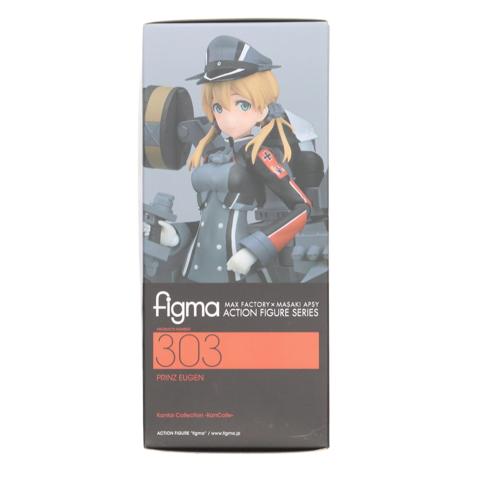 【中古即納】[FIG] figma(フィグマ) 303 プリンツ・オイゲン 艦隊これくしょん -艦これ- 完成品 可動フィギュア マックスファクトリー(20161126)