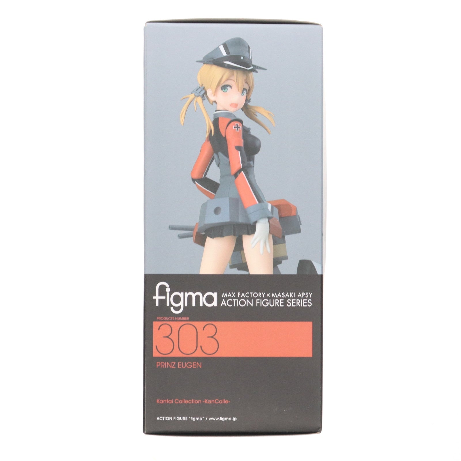 【中古即納】[FIG] figma(フィグマ) 303 プリンツ・オイゲン 艦隊これくしょん -艦これ- 完成品 可動フィギュア マックスファクトリー(20161126)