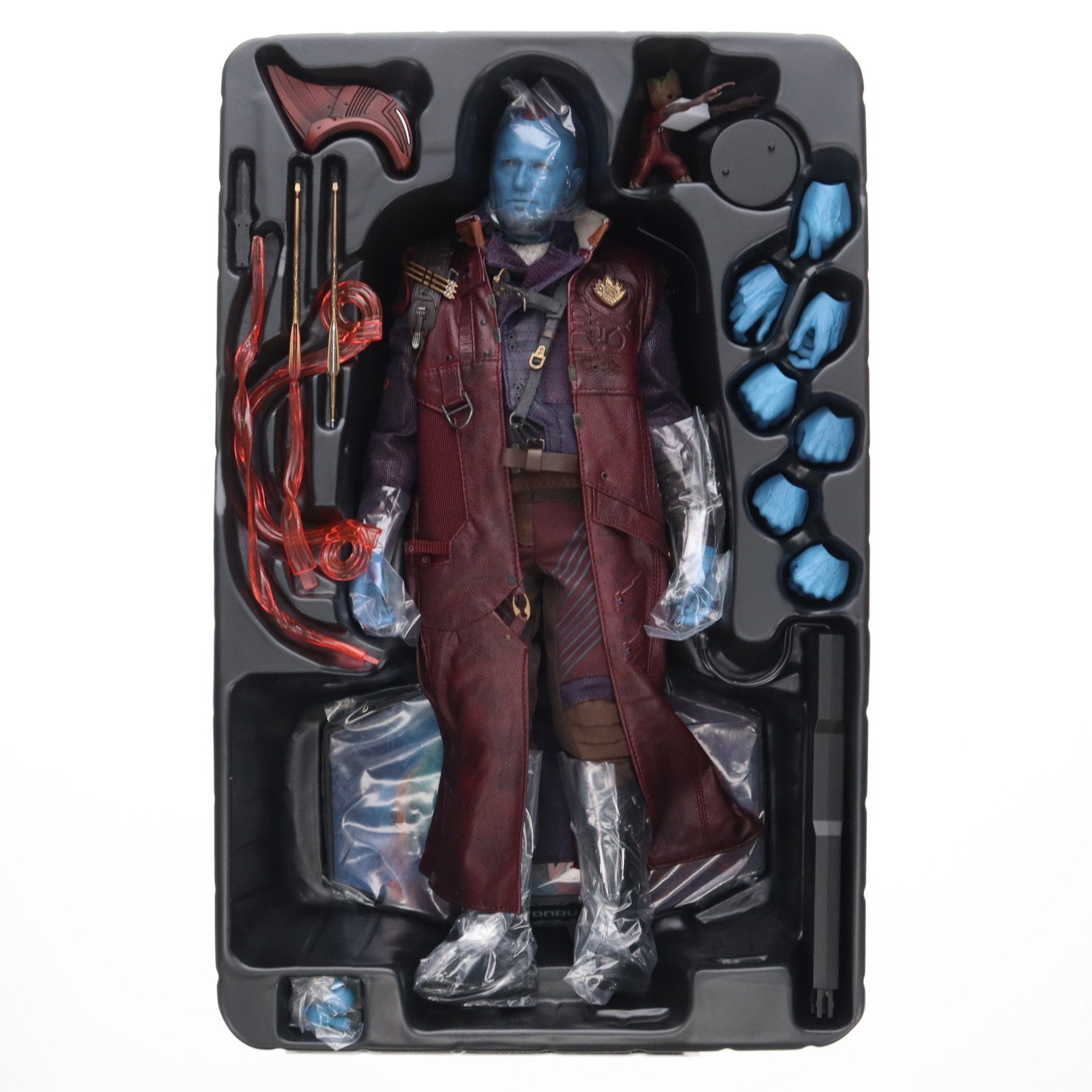 【中古即納】[FIG] トイサピエンス限定 ムービー・マスターピース ヨンドゥ[ボーナスアクセサリー付き] ガーディアンズ・オブ・ギャラクシー:リミックス 1/6 完成品 可動フィギュア(MM#426) ホットトイズ(20180731)