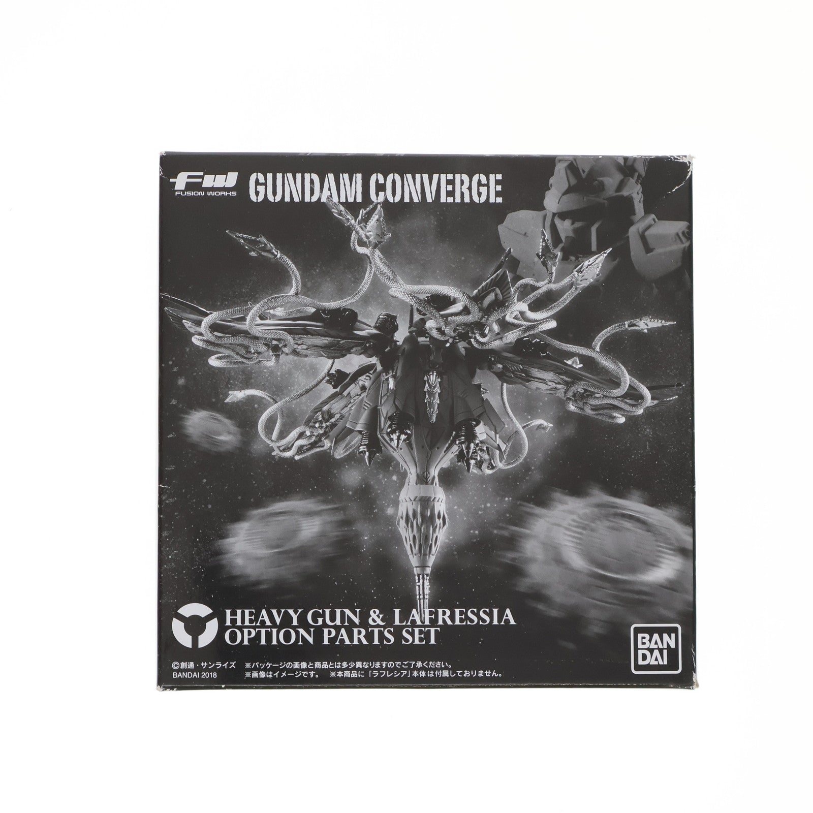 【中古即納】[FIG] (食玩) プレミアムバンダイ限定 FW GUNDAM CONVERGE(ガンダムコンバージ) ヘビーガン&ラフレシアオプションパーツセット 機動戦士ガンダムF91 フィギュア用アクセサリ バンダイ(20181130)