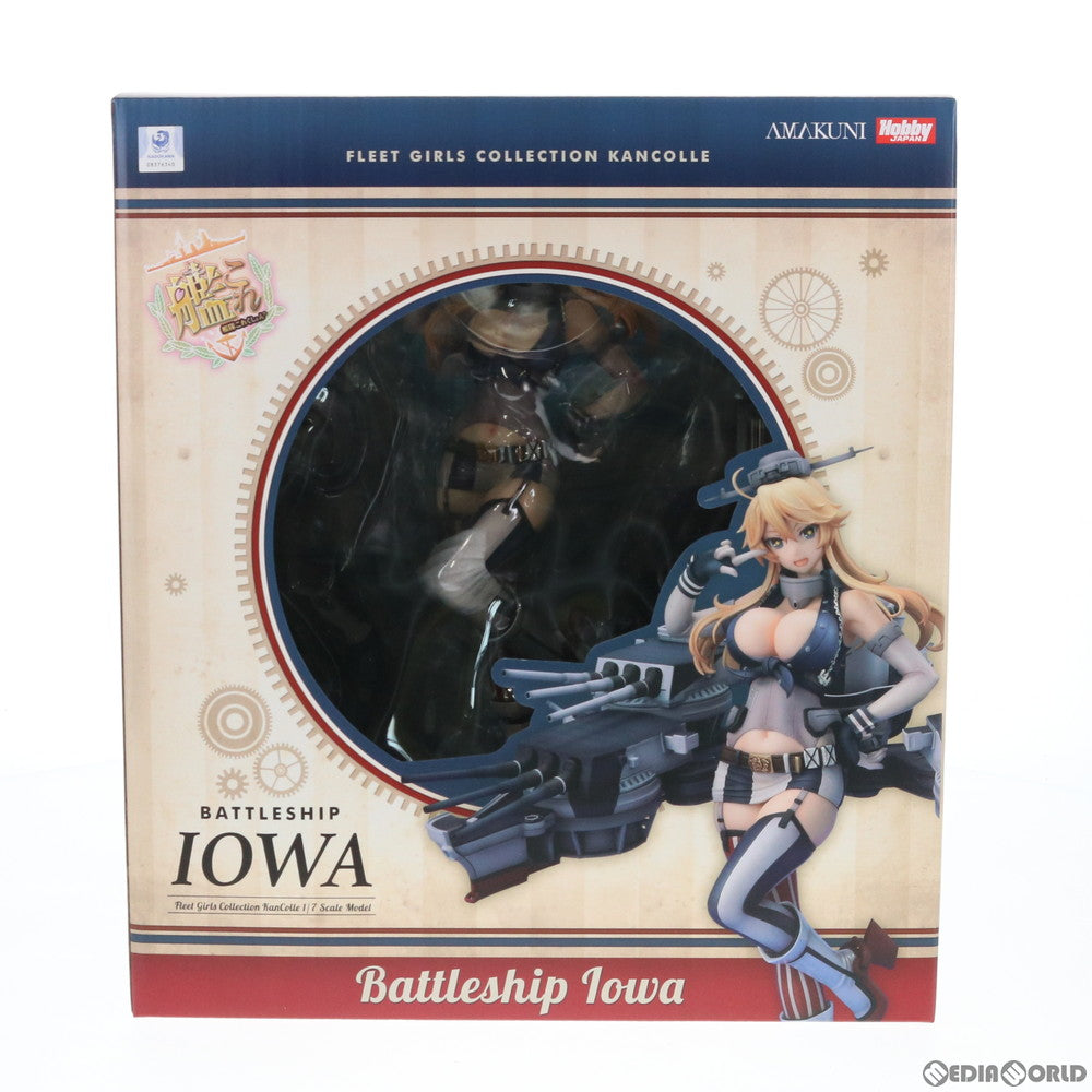 【中古即納】[FIG] Iowa(アイオワ) 通常版 艦隊これくしょん -艦これ- 1/7 完成品 フィギュア 月刊ホビージャパン誌上通販&ホビージャパンオンライン限定 ホビージャパン/AMAKUNI(アマクニ)(20191031)