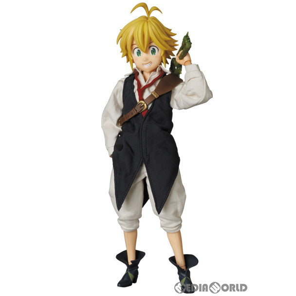 【中古即納】[FIG] リアルアクションヒーローズ No.709 RAH メリオダス 七つの大罪 完成品 可動フィギュア メディコム・トイ(20160401)