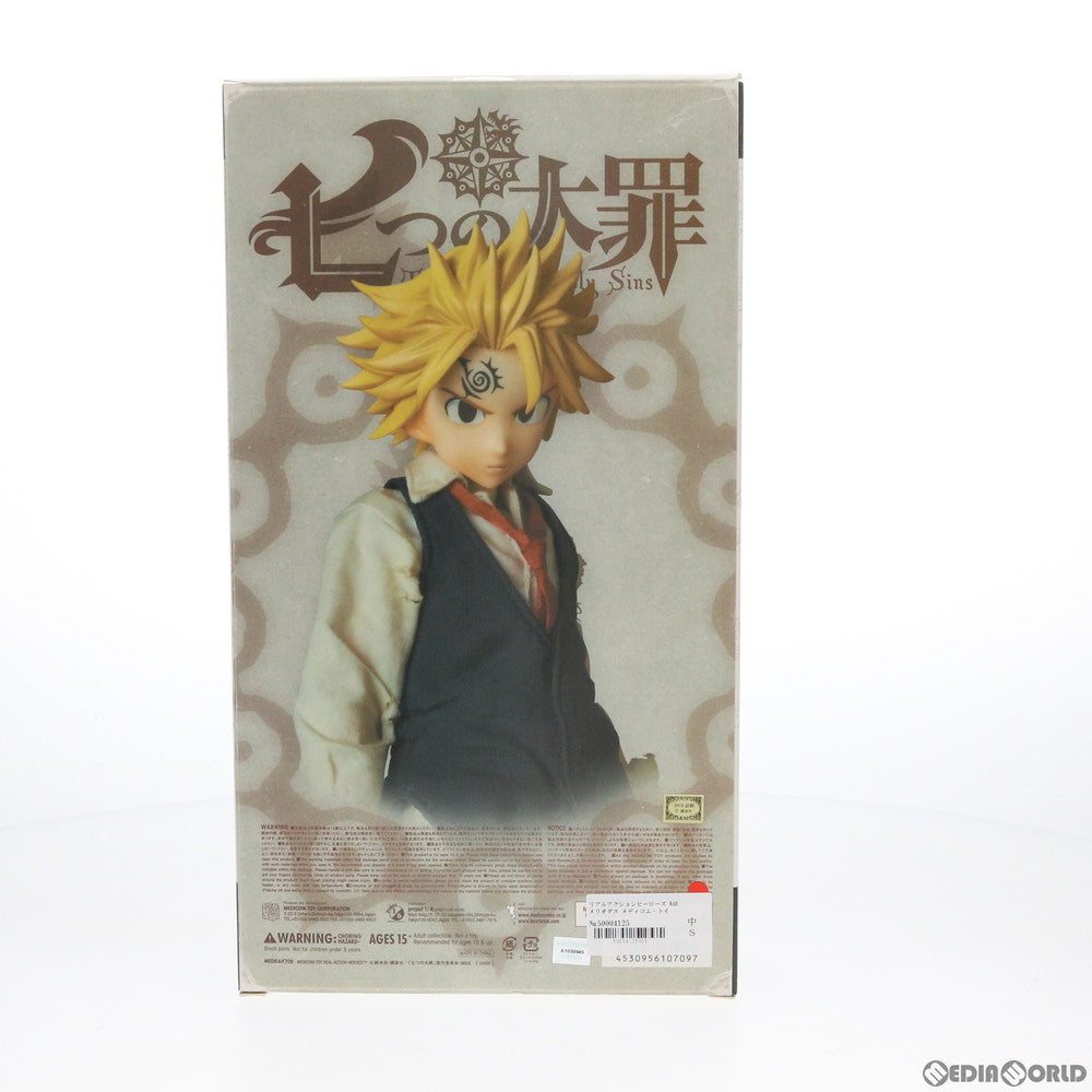 【中古即納】[FIG] リアルアクションヒーローズ No.709 RAH メリオダス 七つの大罪 完成品 可動フィギュア メディコム・トイ(20160401)