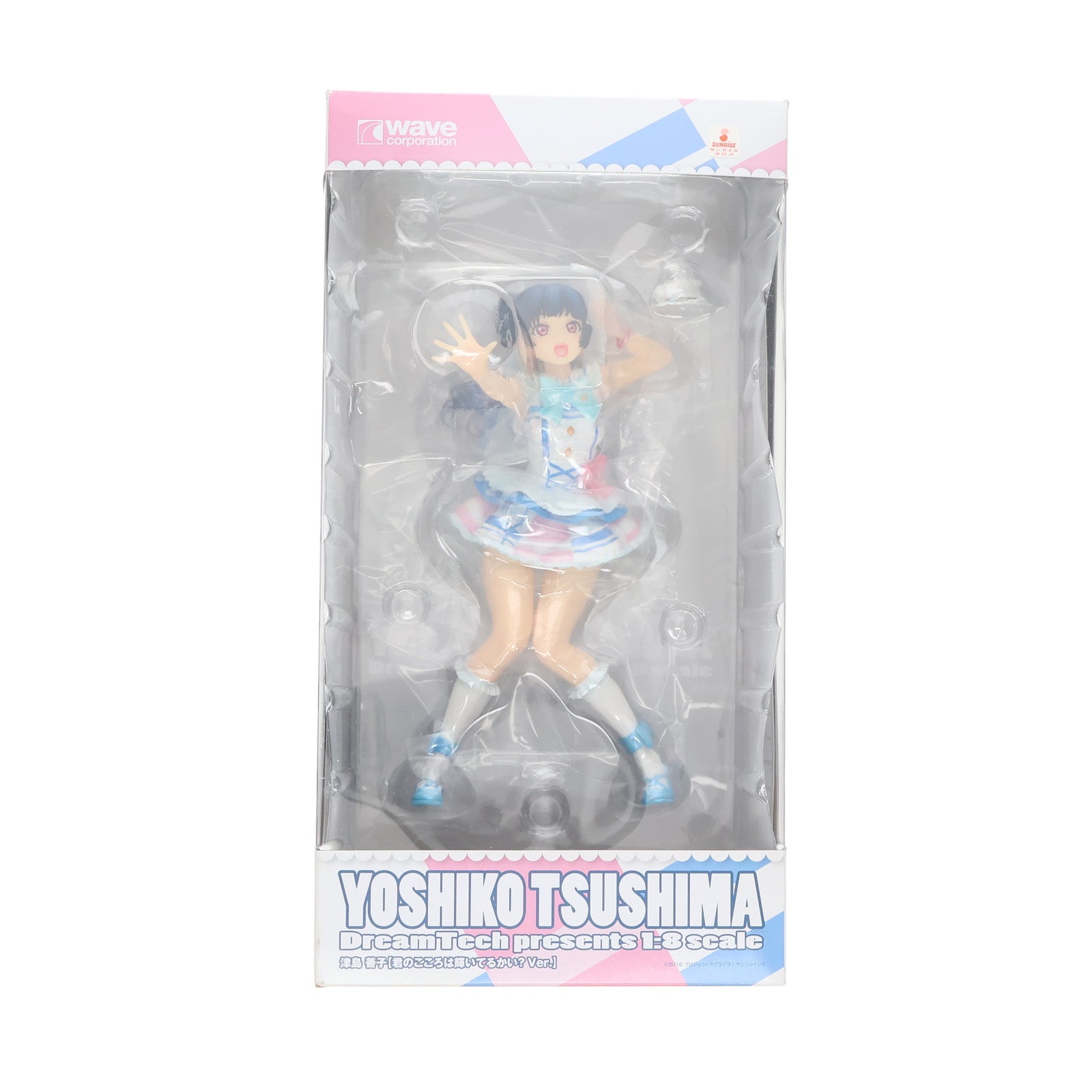 【中古即納】[FIG] ドリームテック 津島善子【君のこころは輝いてるかい～Ver.】(つしまよしこ) ラブライブ!サンシャイン!! 1/8 完成品 フィギュア(DT-127) ウェーブ(WAVE)(20171129)