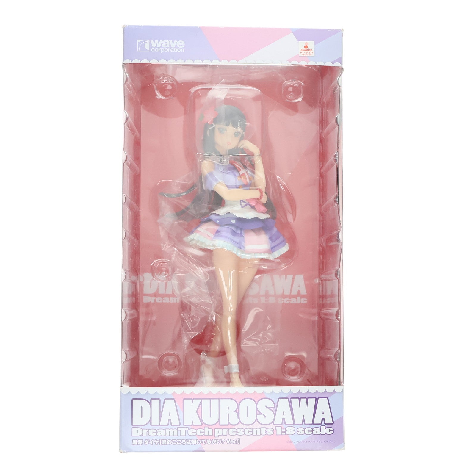 【中古即納】[FIG] ドリームテック 黒澤ダイヤ 君のこころは輝いてるかい～Ver. ラブライブ!サンシャイン!! 1/8 完成品 フィギュア(DT-123) WAVE(ウェーブ)(20171129)