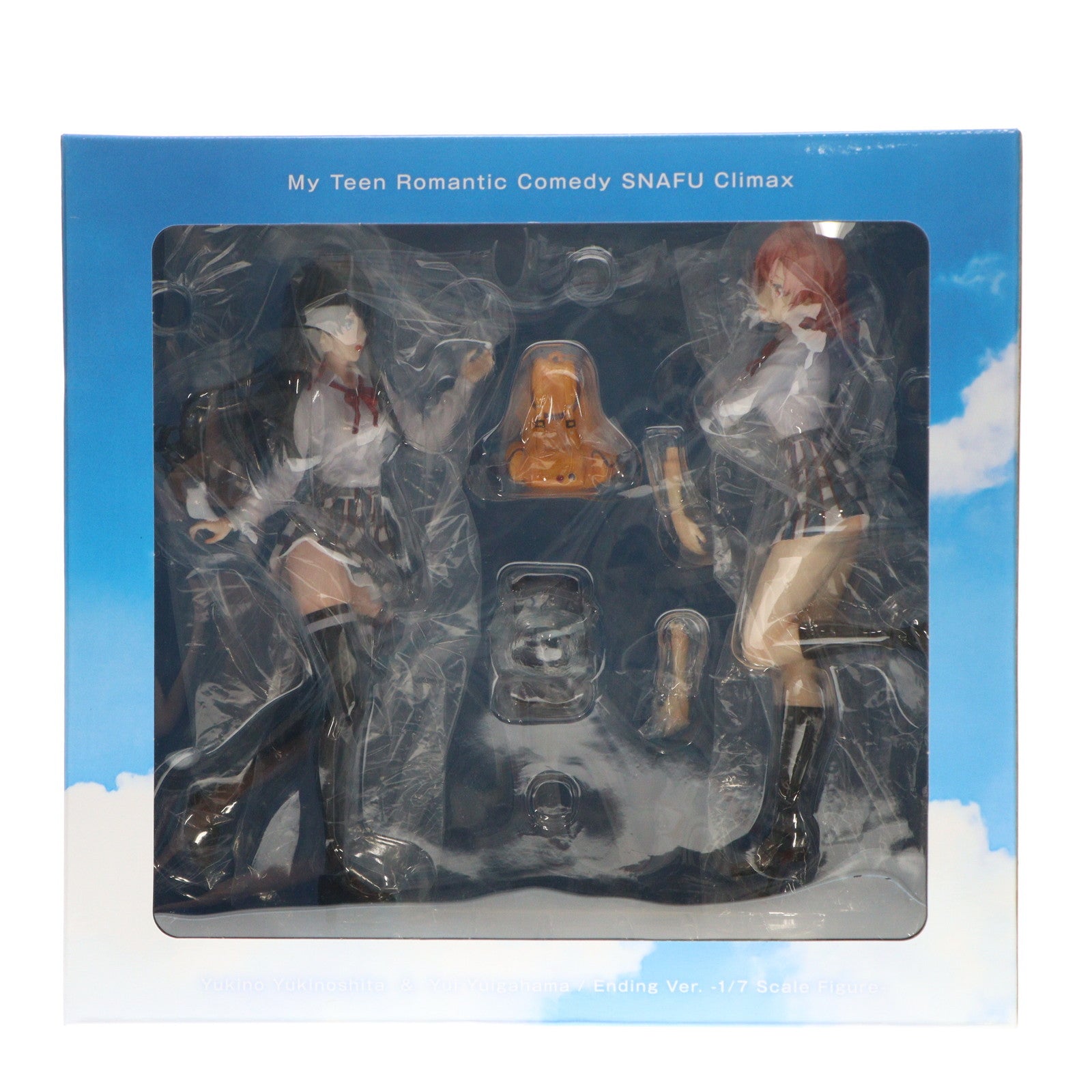 【中古即納】[FIG] eStream Store限定 SHIBUYA SCRAMBLE FIGURE 雪ノ下雪乃&由比ヶ浜結衣(ゆきのしたゆきの&ゆいがはまゆい) -エンディングVer.- やはり俺の青春ラブコメはまちがっている。完 1/7 完成品 フィギュア eStream/アルファサテライト(20220430)