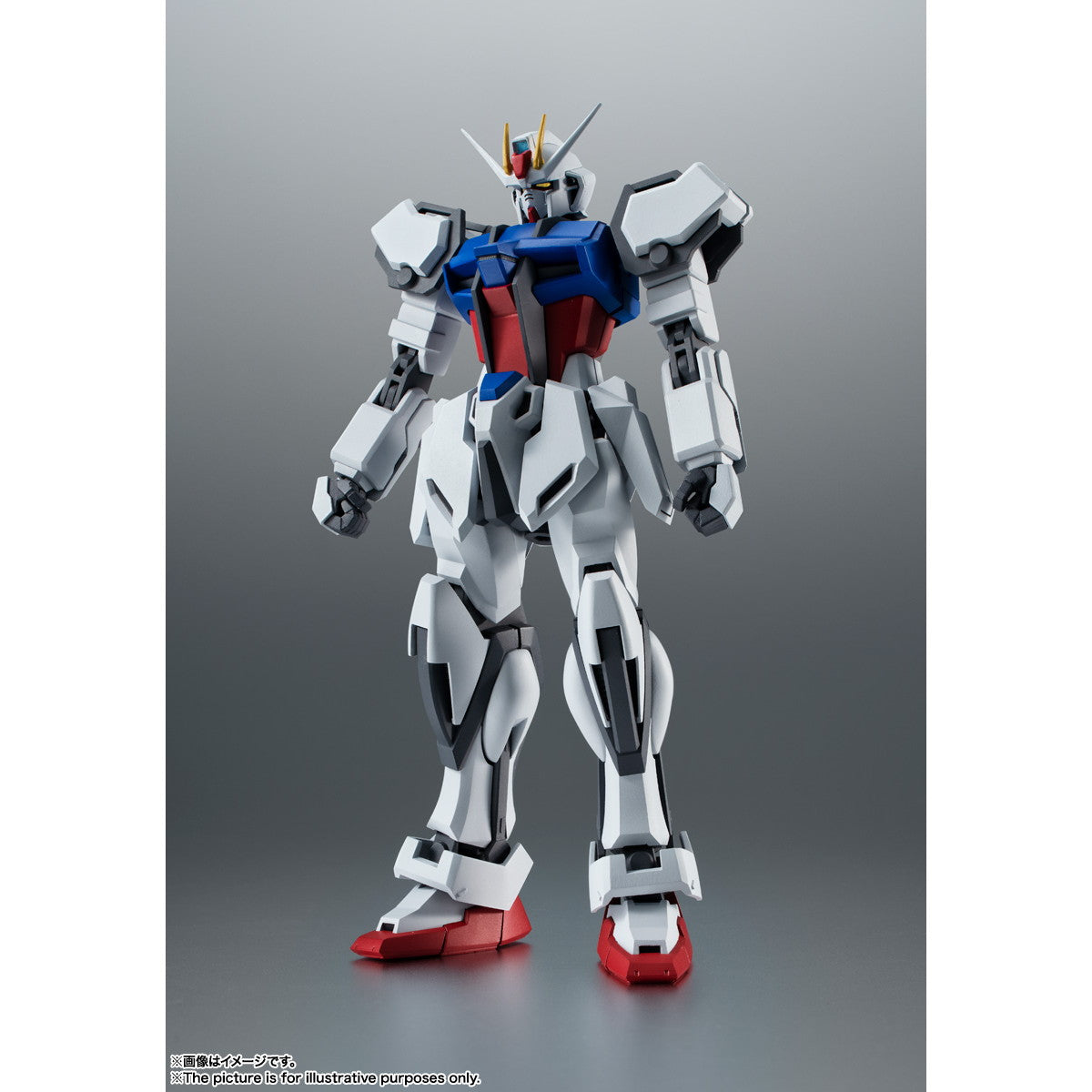 【中古即納】[FIG] (再々販) ROBOT魂(SIDE MS) GAT-X105 ストライクガンダム ver. A.N.I.M.E. 機動戦士ガンダムSEED(シード) 完成品 可動フィギュア バンダイスピリッツ(20220923)