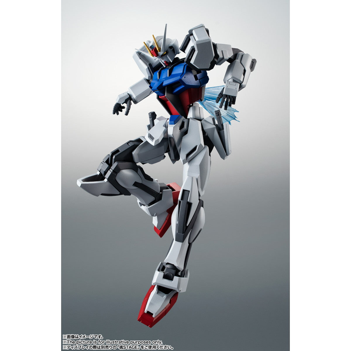 【中古即納】[FIG] (再々販) ROBOT魂(SIDE MS) GAT-X105 ストライクガンダム ver. A.N.I.M.E. 機動戦士ガンダムSEED(シード) 完成品 可動フィギュア バンダイスピリッツ(20220923)
