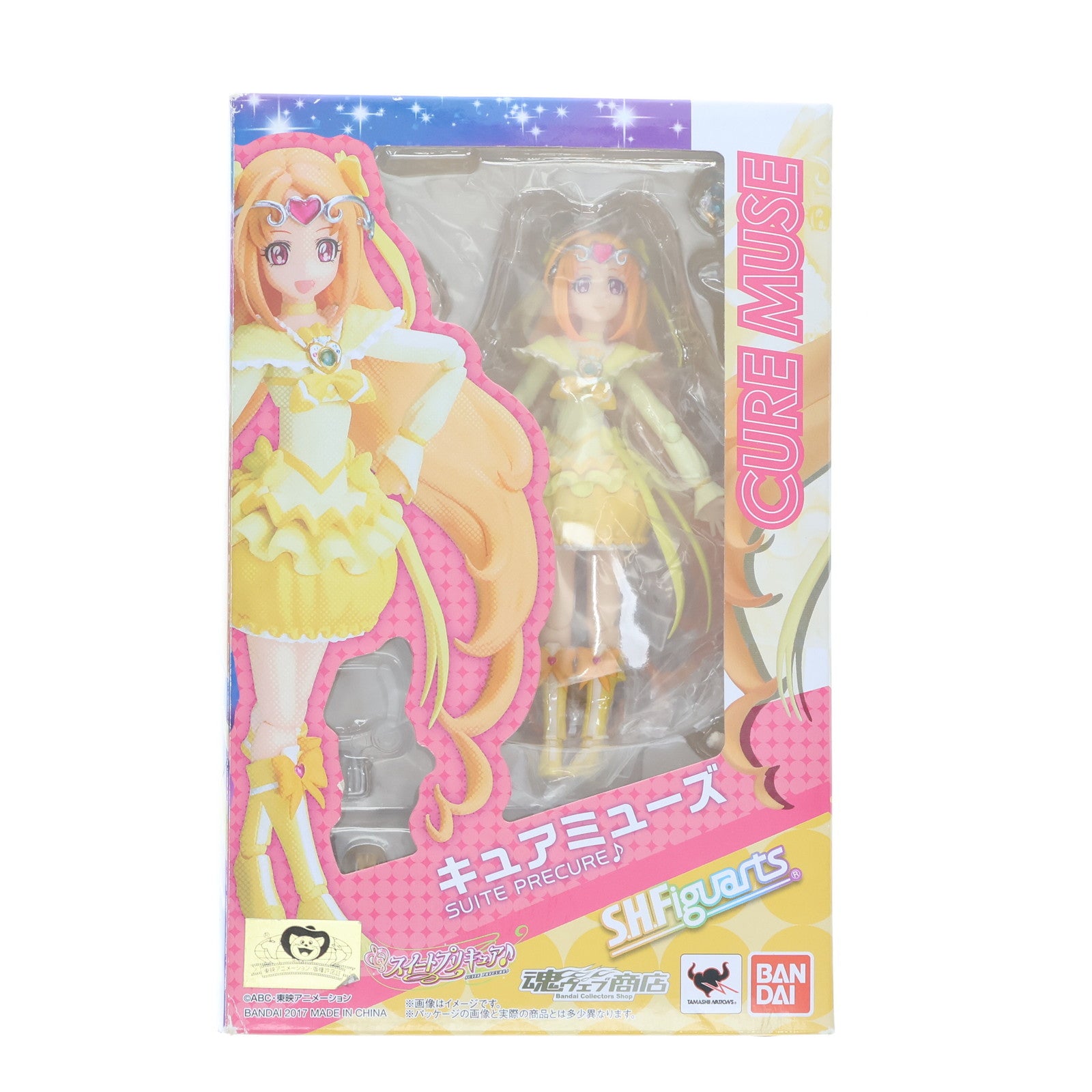 【中古即納】[FIG] 魂ウェブ商店限定 S.H.Figuarts(フィギュアーツ) キュアミューズ スイートプリキュア♪ 完成品 可動フィギュア バンダイ(20170331)