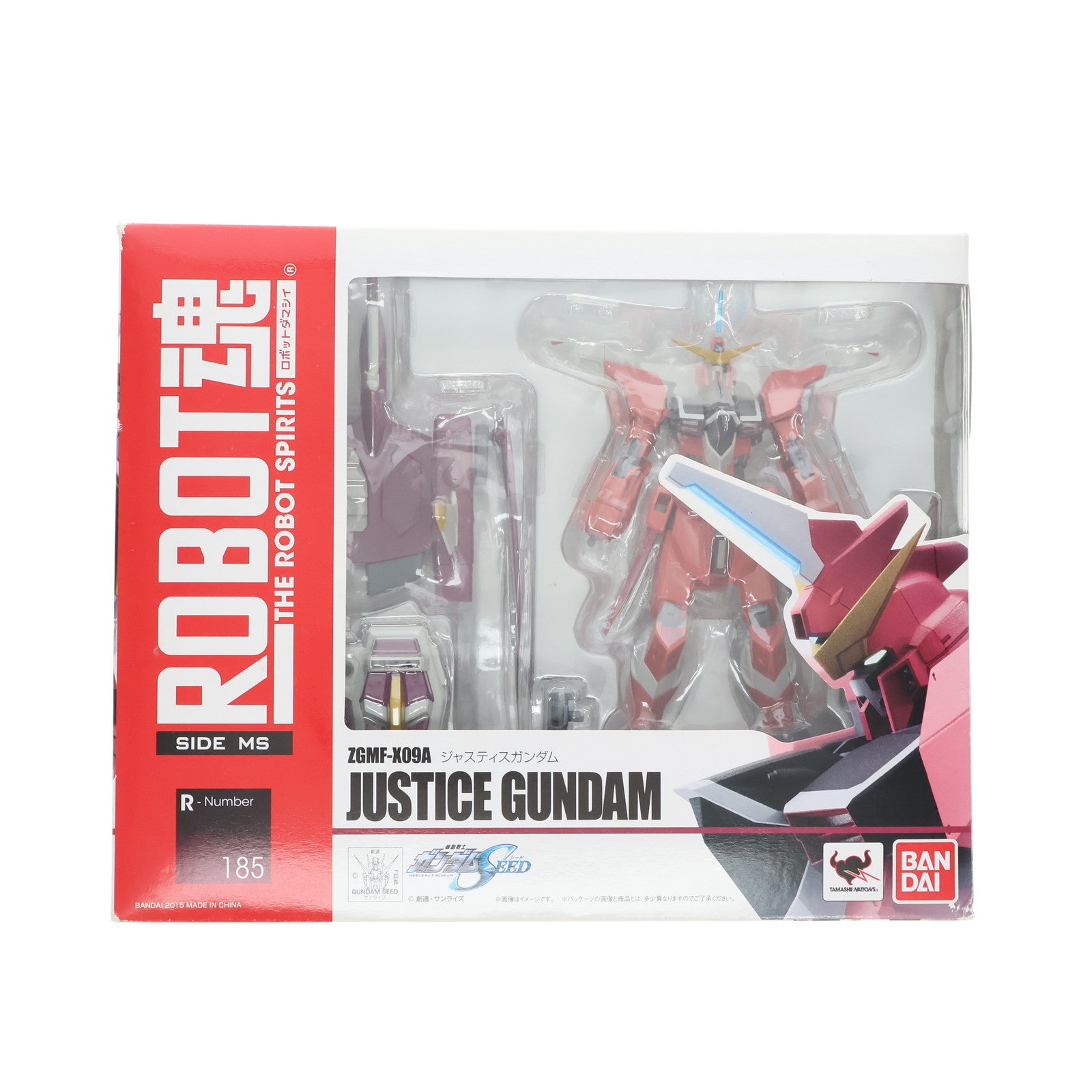 【中古即納】[FIG] ROBOT魂(SIDE MS) ジャスティスガンダム 機動戦士ガンダムSEED(シード) 完成品 可動フィギュア バンダイ(20150926)