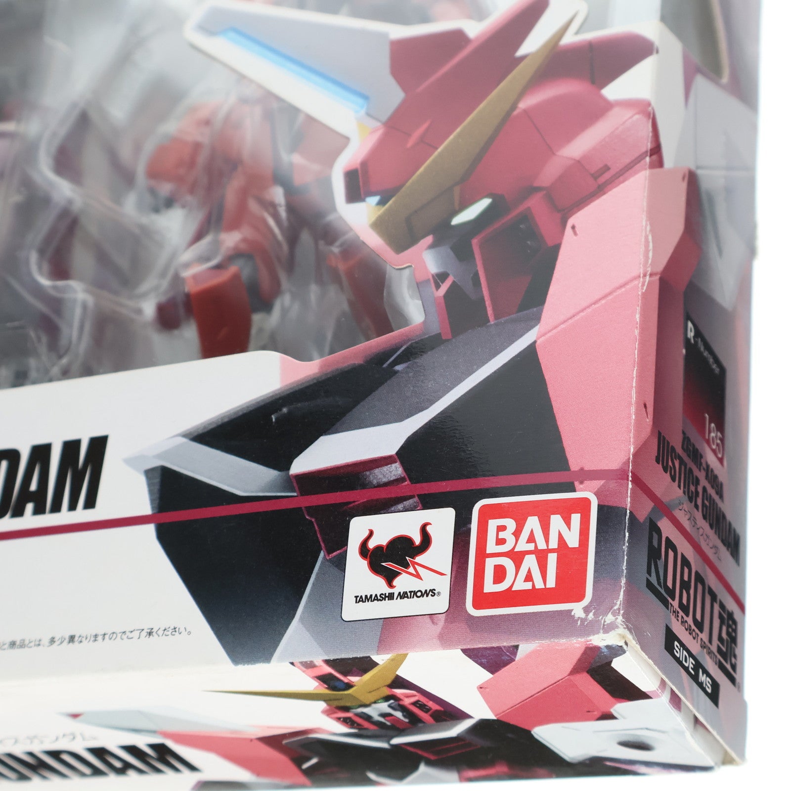 【中古即納】[FIG] ROBOT魂(SIDE MS) ジャスティスガンダム 機動戦士ガンダムSEED(シード) 完成品 可動フィギュア バンダイ(20150926)