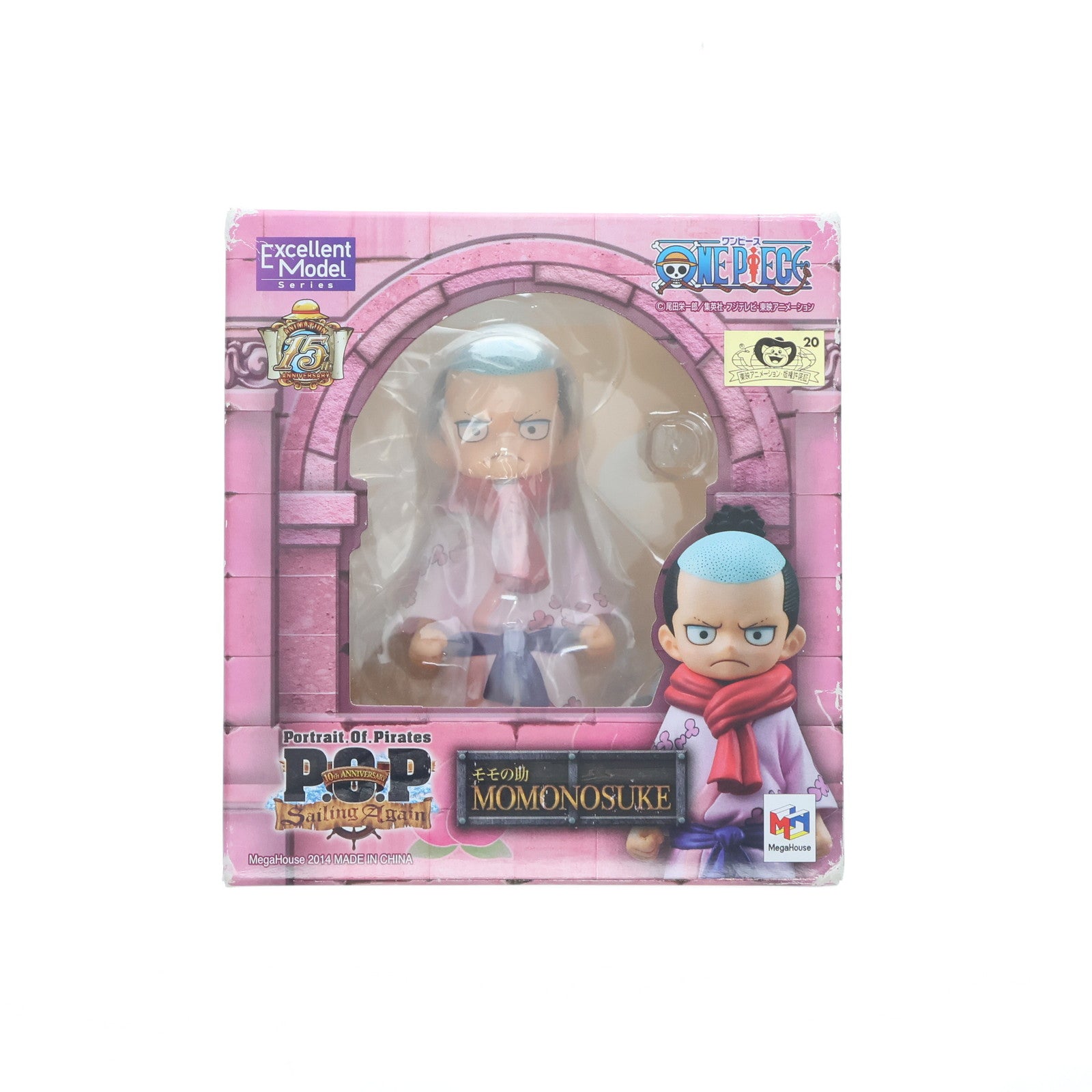 【中古即納】[FIG] Portrait.Of.Pirates P.O.P Sailing Again モモの助 ONE PIECE(ワンピース) 1/8 完成品 フィギュア メガハウス(20140906)
