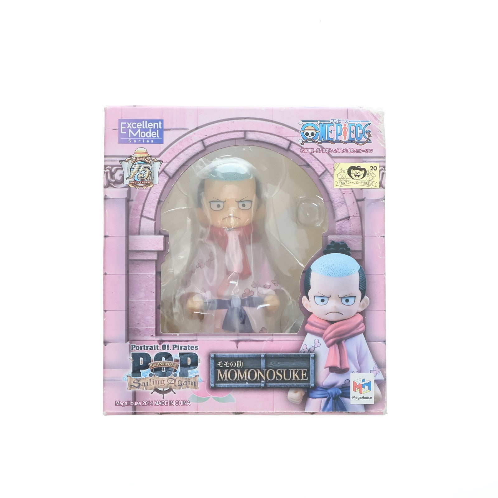 【中古即納】[FIG] Portrait.Of.Pirates P.O.P Sailing Again モモの助 ONE PIECE(ワンピース) 1/8 完成品 フィギュア メガハウス(20140906)