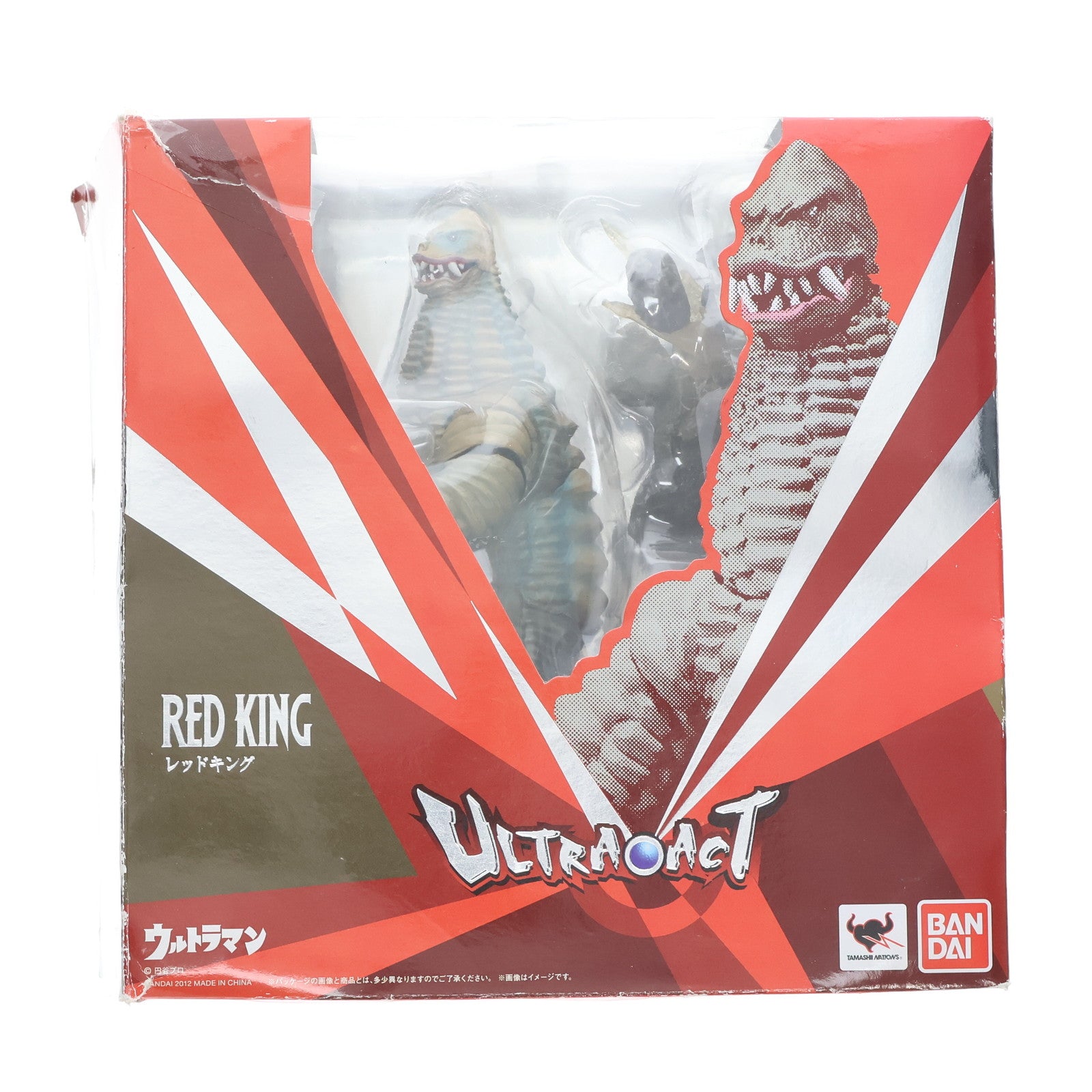 【中古即納】[FIG] ULTRA-ACT(ウルトラアクト) レッドキング ウルトラマン 完成品 可動フィギュア バンダイ(20120831)
