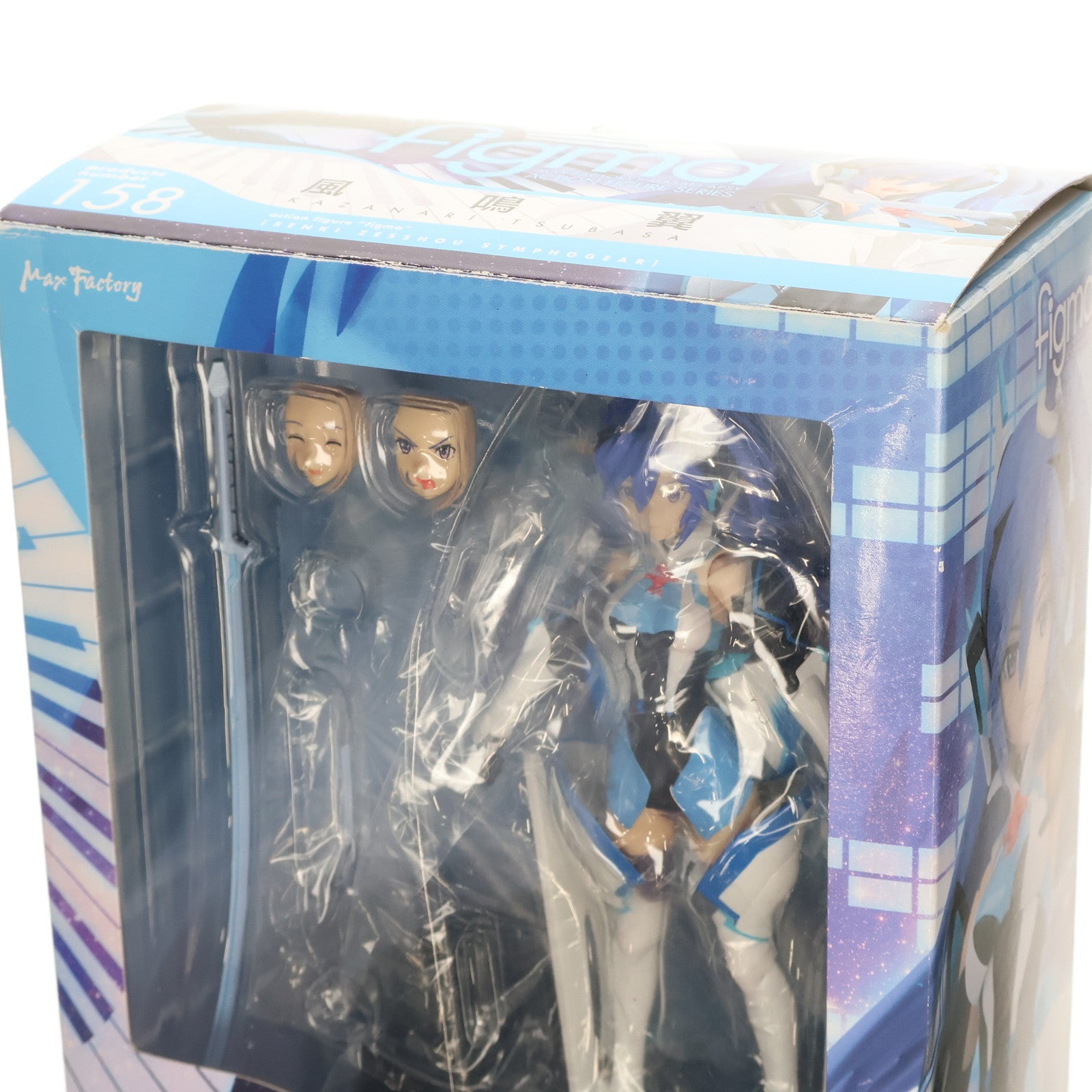 【中古即納】[FIG] figma(フィグマ) 158 風鳴翼(かざなりつばさ) 戦姫絶唱シンフォギア 完成品 可動フィギュア マックスファクトリー(20121201)