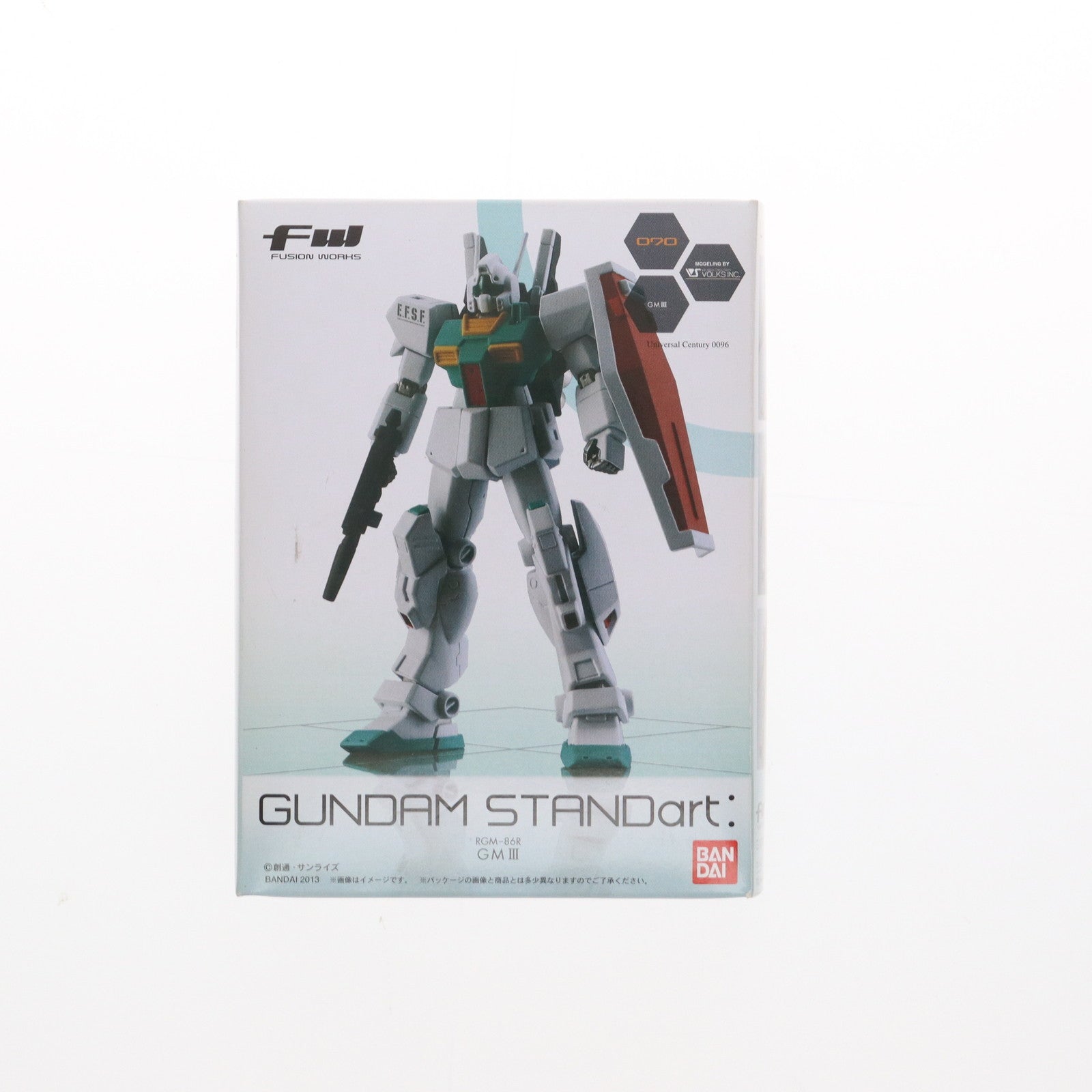 【中古即納】[FIG] (単品)(食玩) RGM-86R ジムIII ノーマルカラー FW GUNDAM STANDart:18 機動戦士ガンダムZZ(ダブルゼータ) フィギュア バンダイ(20130820)