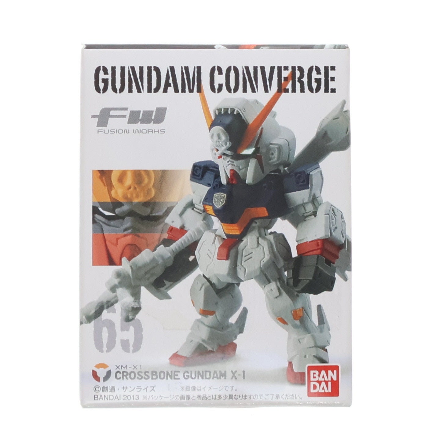 【中古即納】[FIG] (単品)(食玩) FW GUNDAM CONVERGE(ガンダムコンバージ) ♯13 クロスボーン・ガンダムX1 機動戦士ガンダムシリーズ フィギュア バンダイ(20181217)