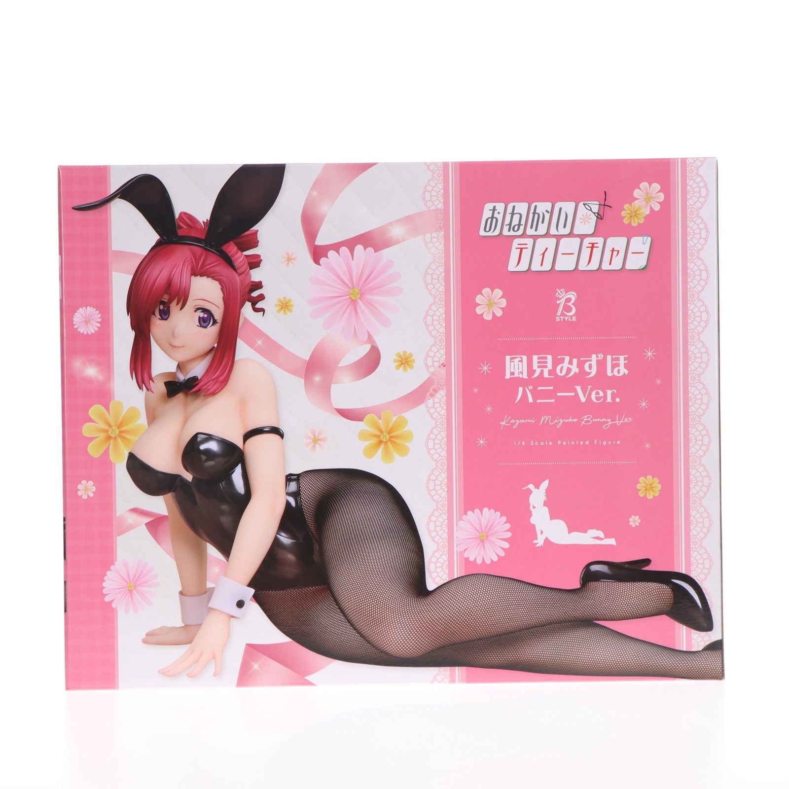 【中古即納】[FIG] B-style 風見みずほ(かざみみずほ) バニーVer. おねがい☆ティーチャー 1/4 完成品 フィギュア FREEing(フリーイング)(20250612)