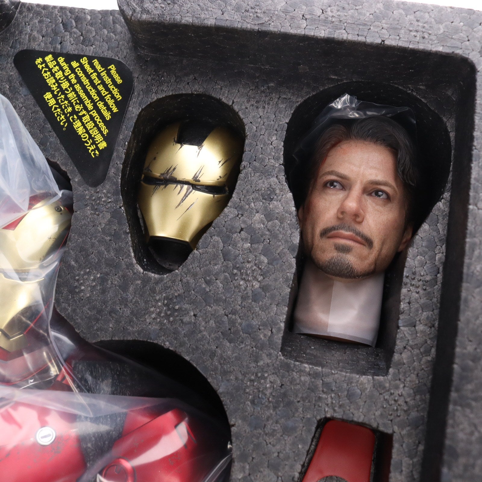 【中古即納】[FIG] ムービー・マスターピース DIECAST アイアンマン・マーク3(2.0版) 1/6 完成品 アクションフィギュア(MMS664D48) ホットトイズ(20231101)