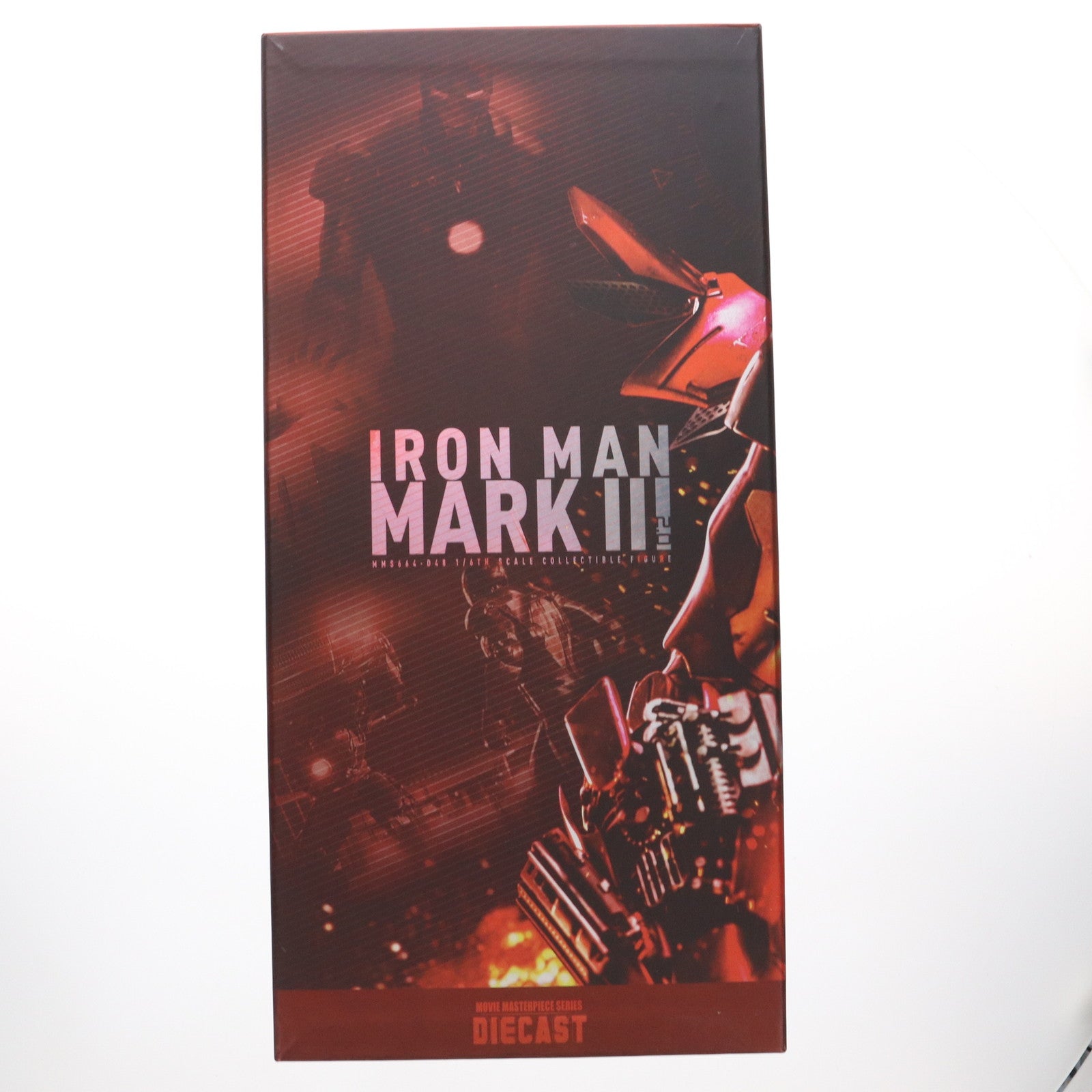 【中古即納】[FIG] ムービー・マスターピース DIECAST アイアンマン・マーク3(2.0版) 1/6 完成品 アクションフィギュア(MMS664D48) ホットトイズ(20231101)