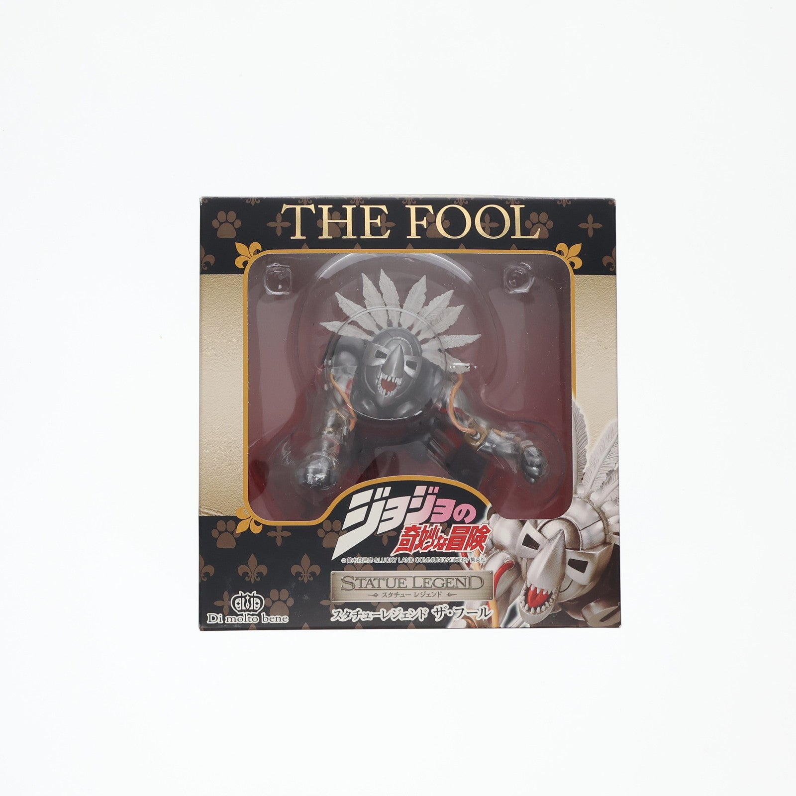 【中古即納】[FIG] スタチューレジェンド 第1弾 ザ・フール ジョジョの奇妙な冒険 第三部 スターダストクルセイダース 完成品 フィギュア ディ・モールト ベネ(20110416)